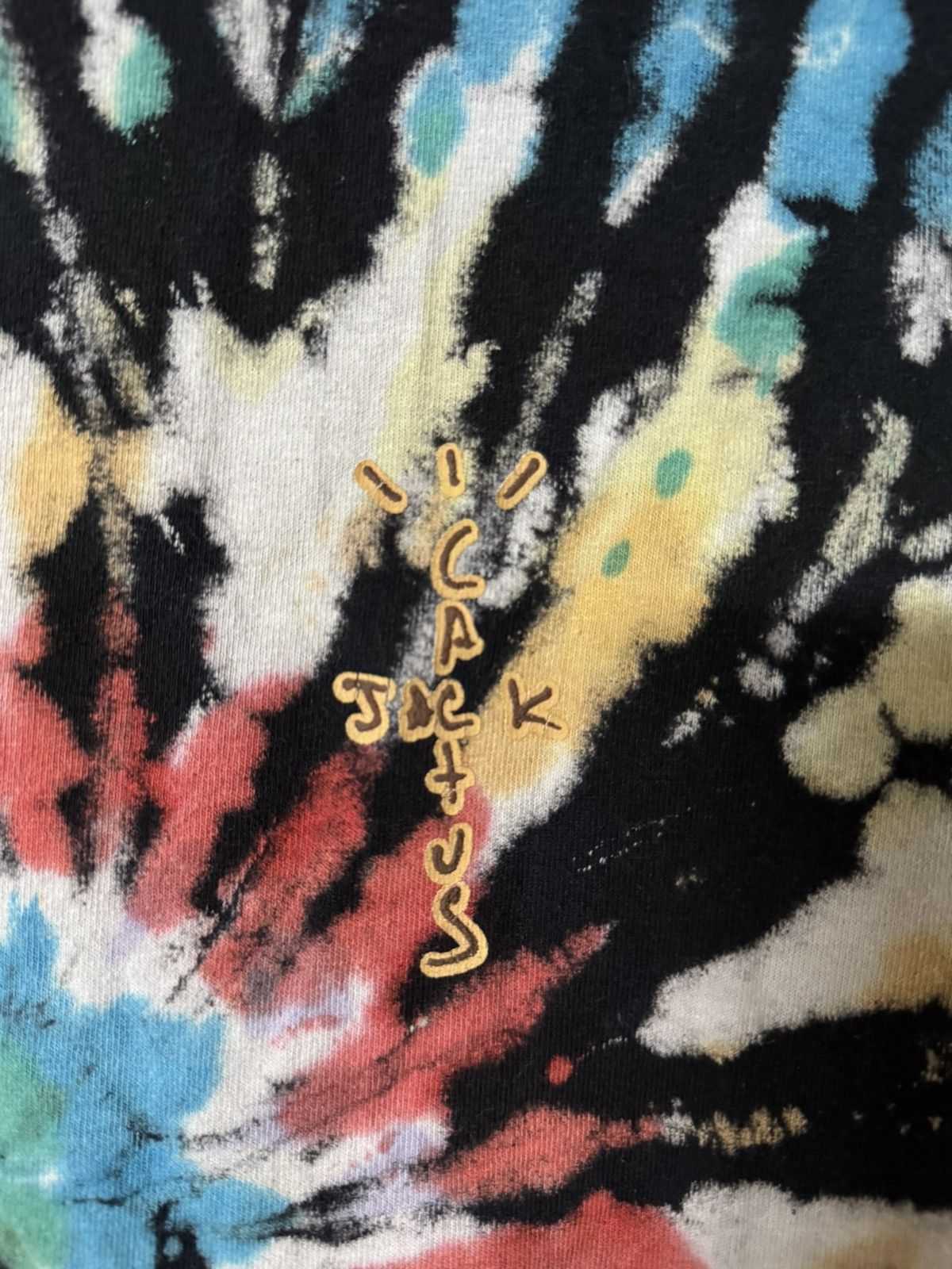 Travis Scott Travis Scott “Highest In The Room” Tie-Dye T-Shirt Size US S / EU 44-46 / 1 - 3 Thumbnail
