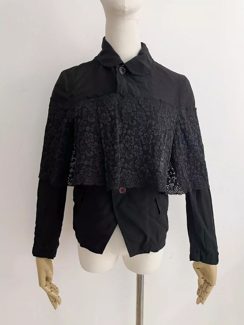 Comme des Garcons Comme des Garcons 11SS Double Lace Thin jacket 2504-Nextarr Size XS / US 0-2 / IT 36-38 - 1 Thumbnail