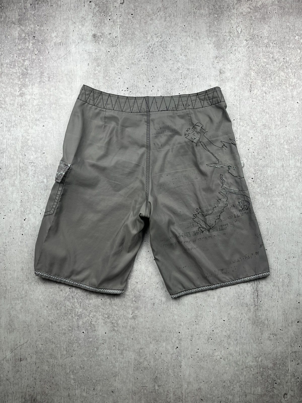Oakley × Vintage Crazy Vintage Big Logo Oakley Shorts Size US 34 / EU 50 - 9 Thumbnail