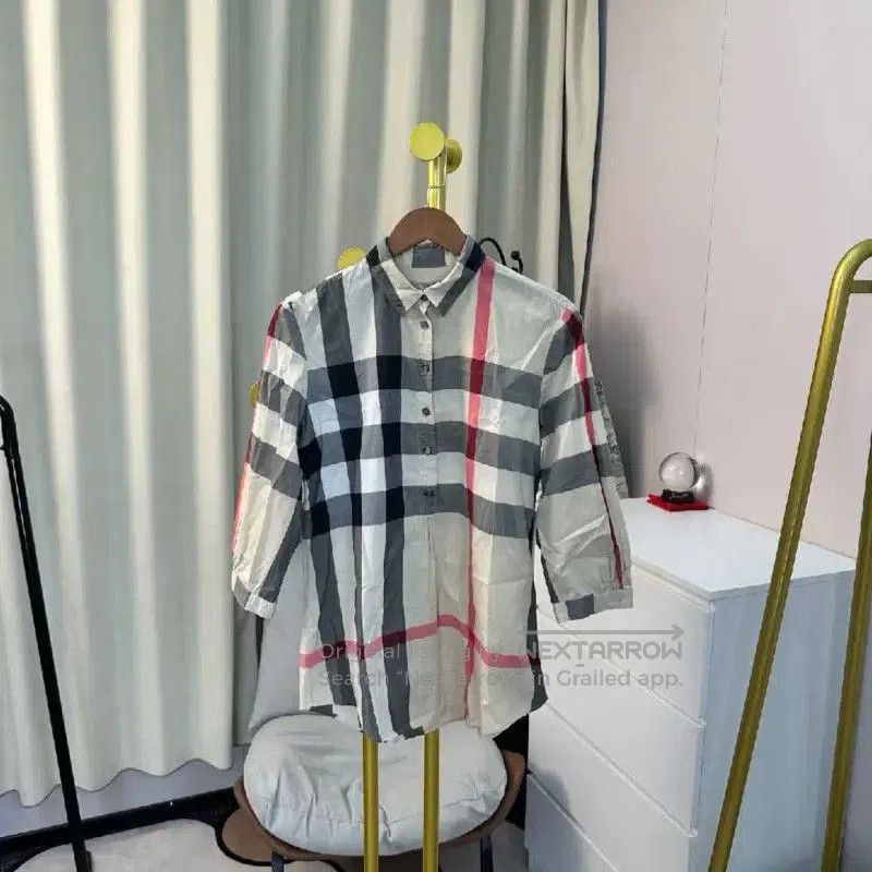Burberry Burberry Women's Light Brown Cotton Shirt. Size S / US 4 / IT 40 - 1 Thumbnail