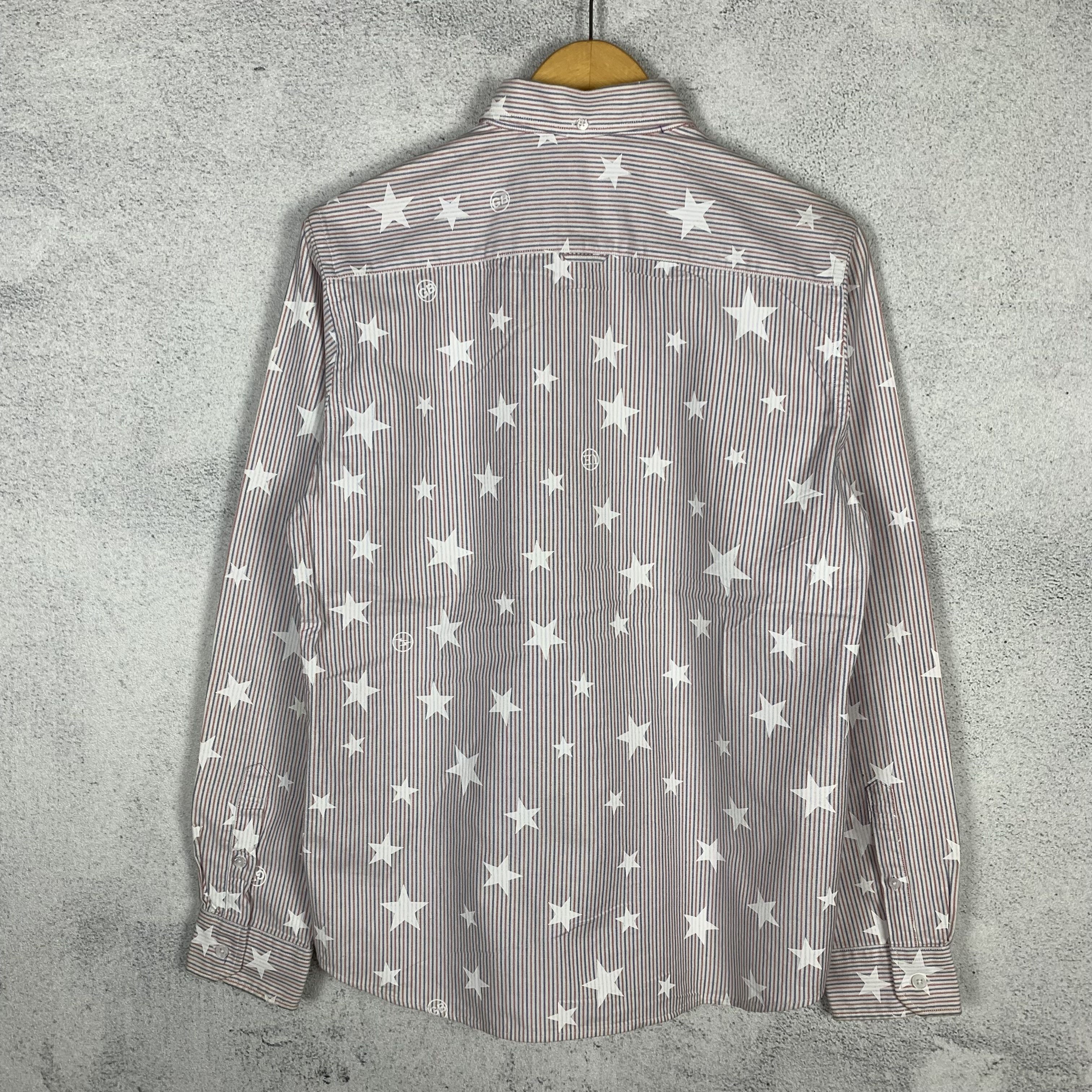 Fragment Design Uniform Experiment Stripes Stars Button Down Shirt Size US M / EU 48-50 / 2 - 2 Thumbnail