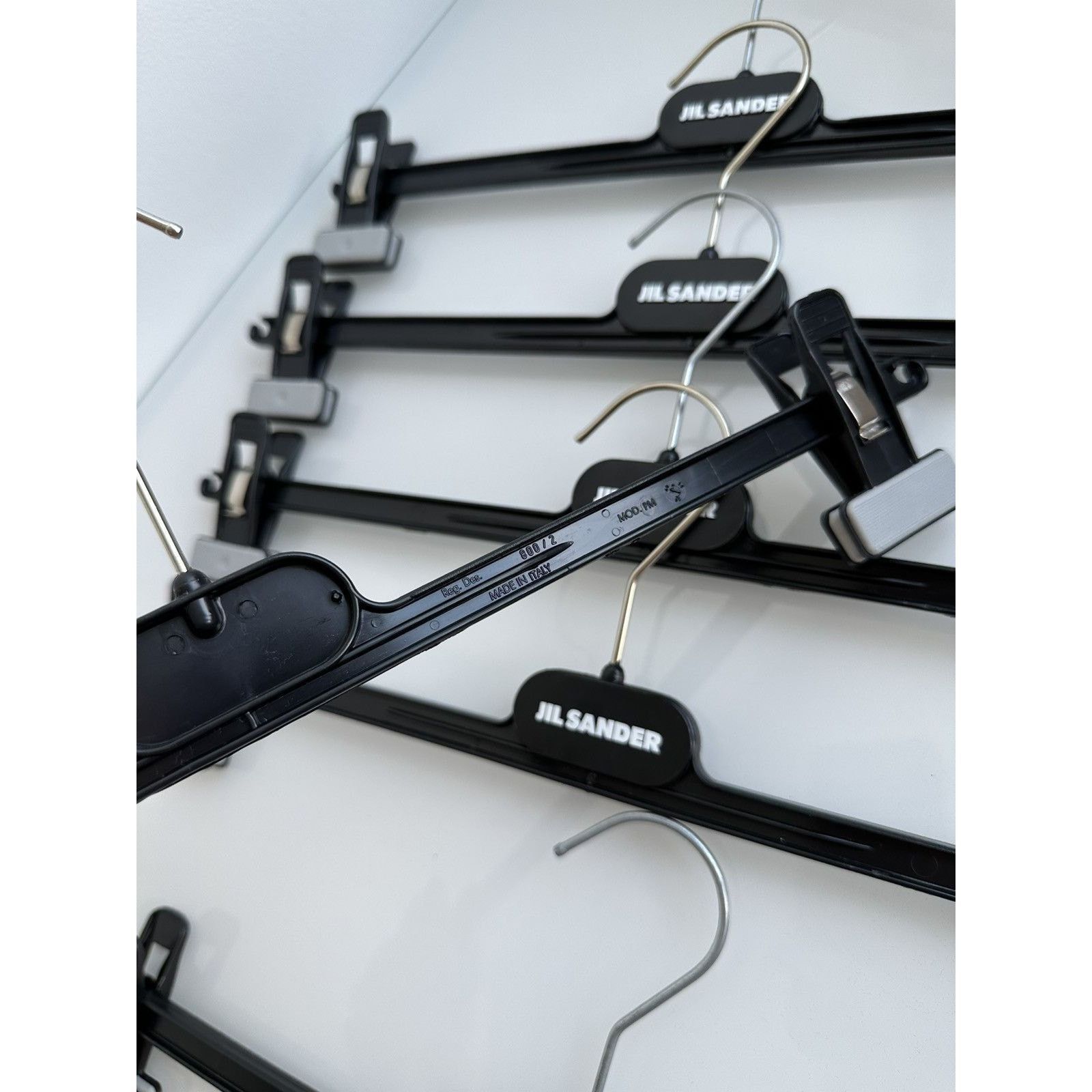 Jil Sander Jil sander premium made in italy metal hook black hangers Size ONE SIZE - 6 Thumbnail