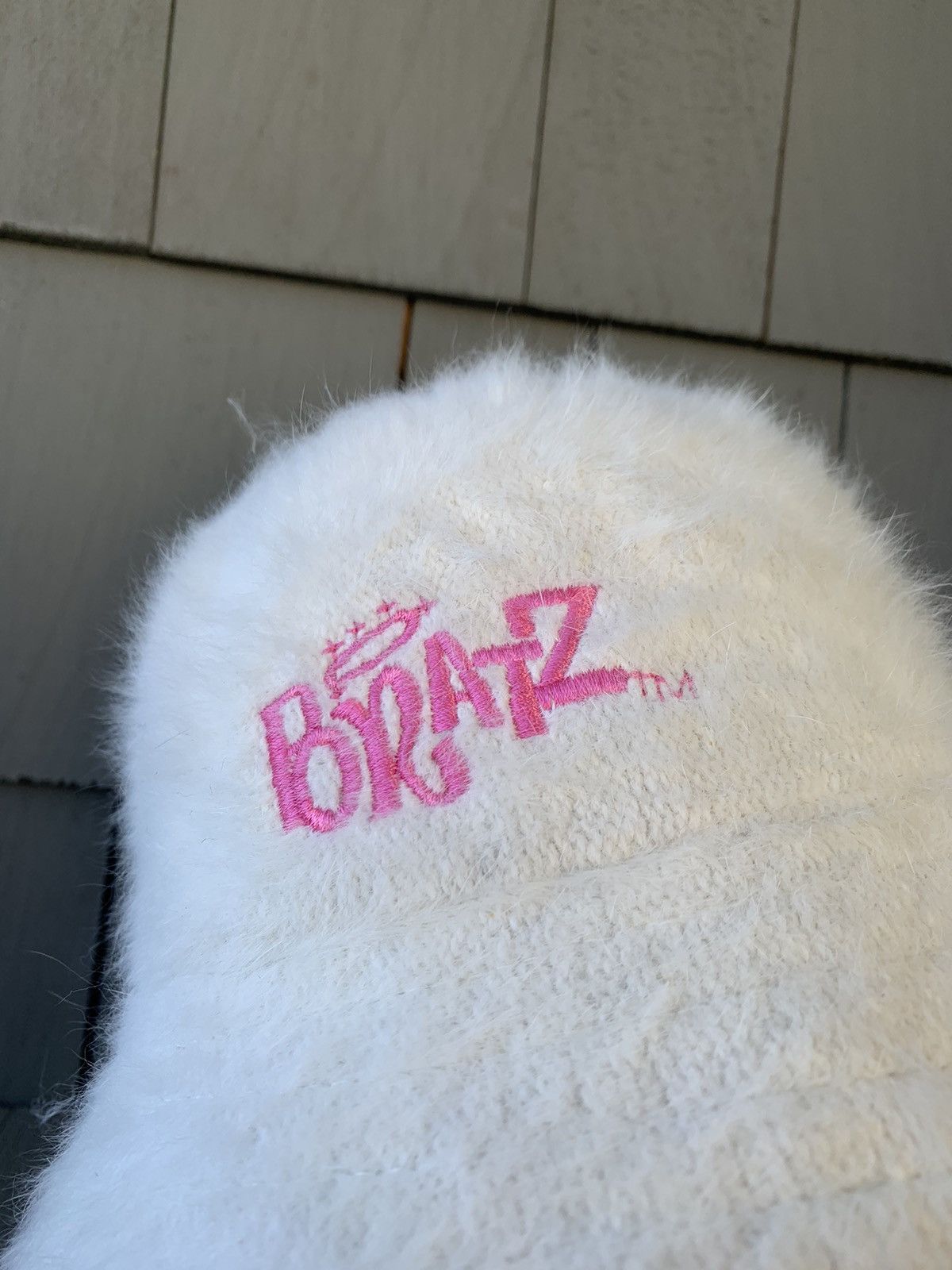 Japanese Brand × Vintage Y2K Bratz Dolls Bucket Hat Angora Fuzz Mohair 2000s Vintage Size ONE SIZE - 3 Thumbnail
