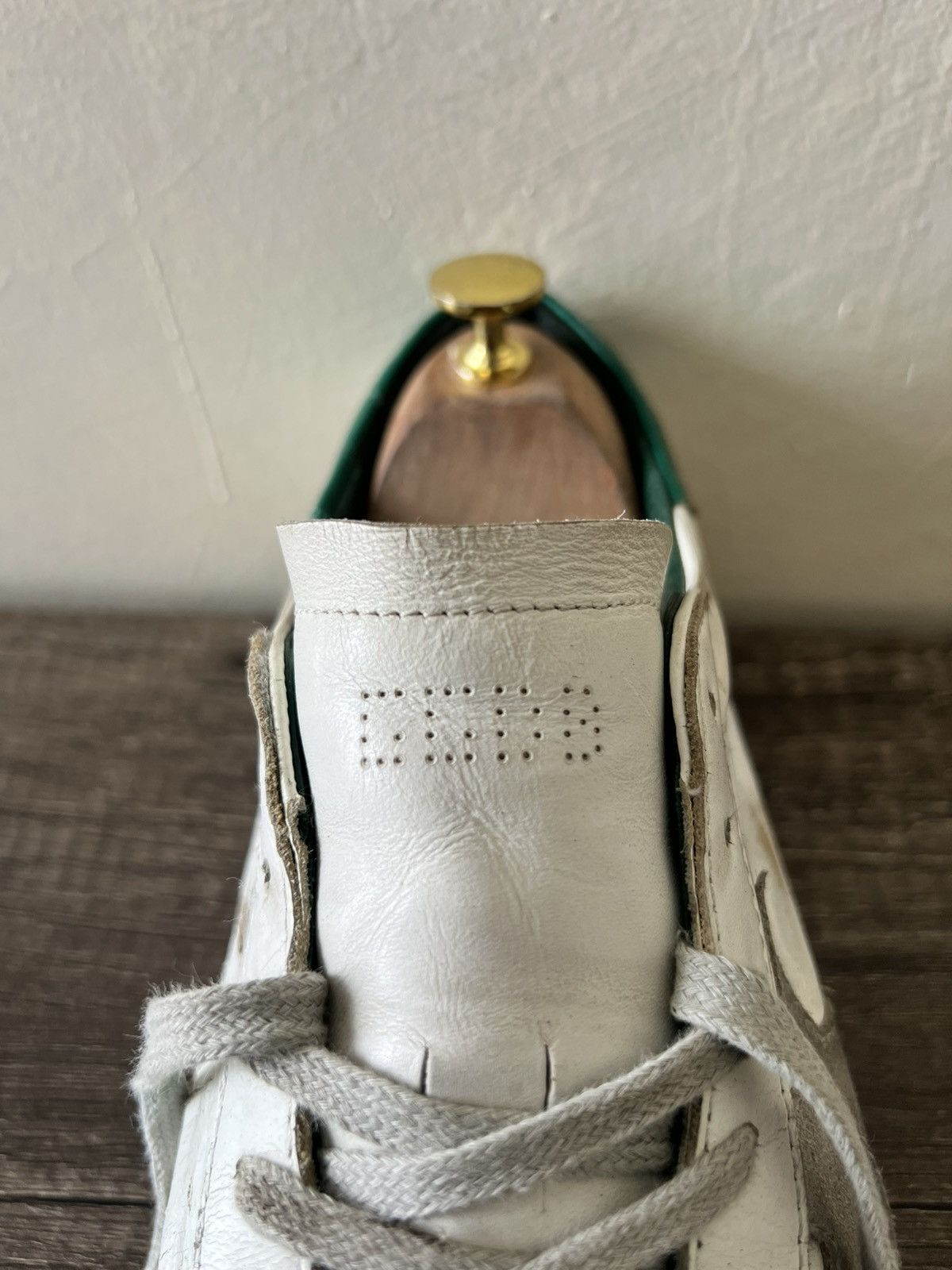 Golden Goose GOLDEN GOOSE SUPERSTAR GREEN HEEL TAB Size US 8 / EU 41 - 9 Thumbnail