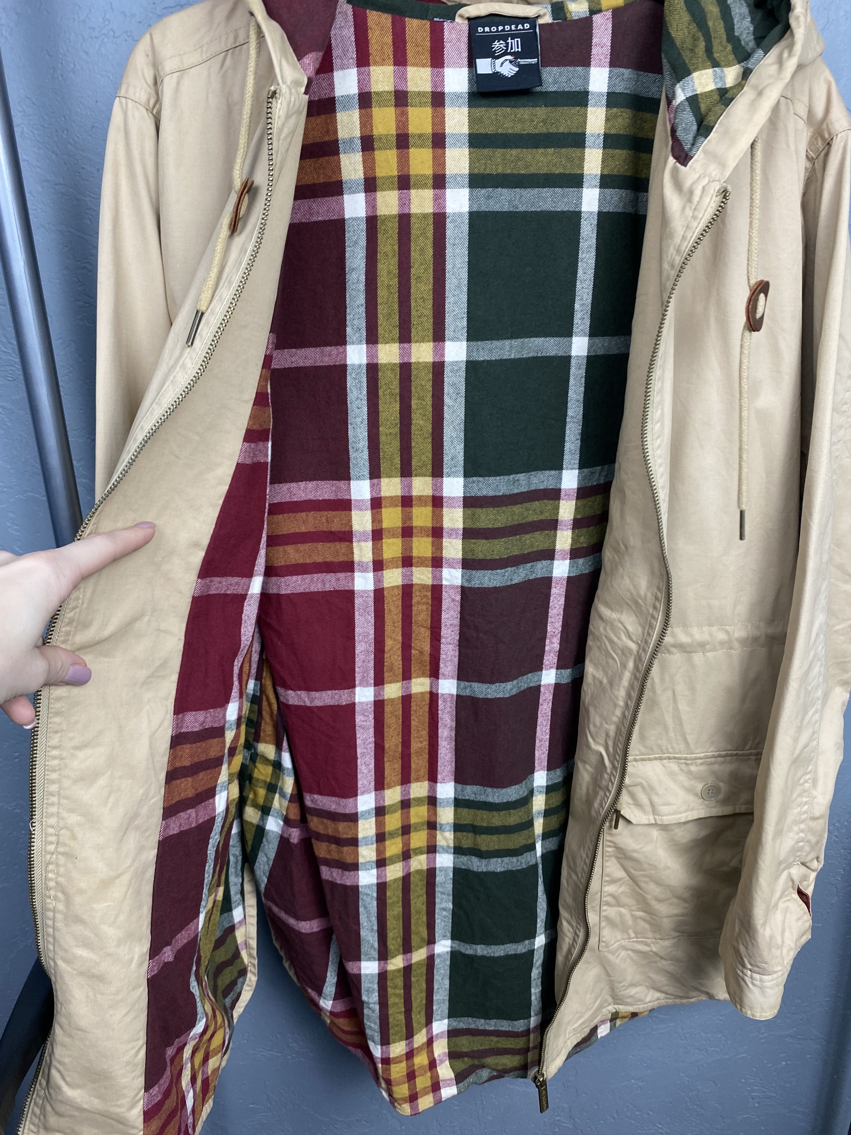 Drop Dead × Vintage Drop Dead Vintage Mens Parka Jacket Size US M / EU 48-50 / 2 - 8 Thumbnail