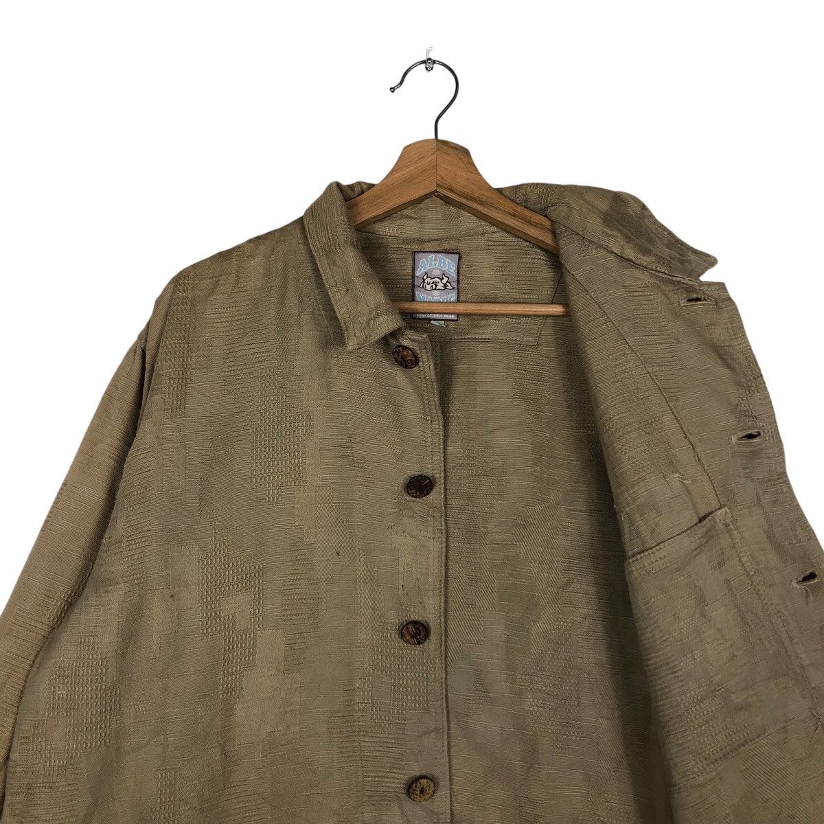 Japanese Brand 📌Vintage Chore Work Jacket Button Albe Marle Size US M / EU 48-50 / 2 - 13 Thumbnail