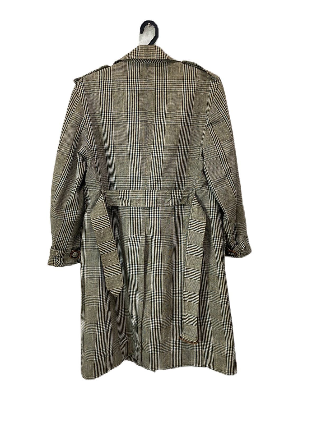 Burberry Prorsum VINTAGE BURBERRY PROSUM DOUBLE BREAST TRENCH COAT CHECKERED Size US M / EU 48-50 / 2 - 2 Thumbnail