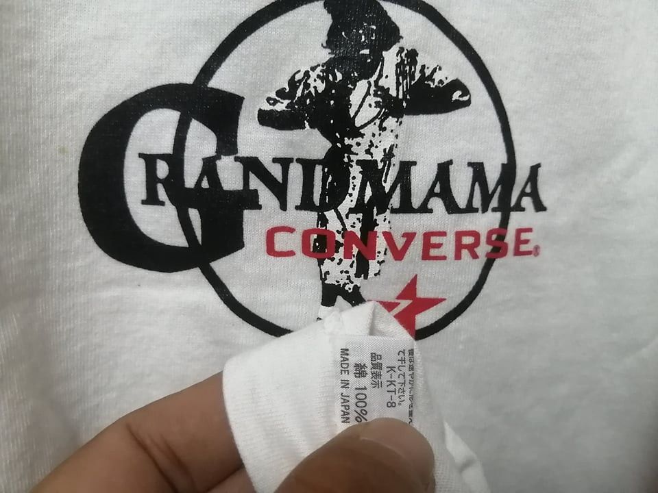 Converse × Rap Tees × Vintage VINTAGE 90s CONVERSE LARRY JOHNSON GRANDMAMA TSHIRT RARE Size US M / EU 48-50 / 2 - 7 Thumbnail