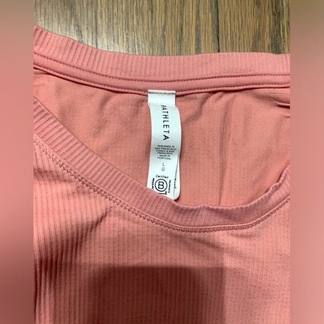 Athleta Athleta Long Sleeve L Women Multicolor Casual Shirt Size L / US 10 / IT 46 - 4 Thumbnail