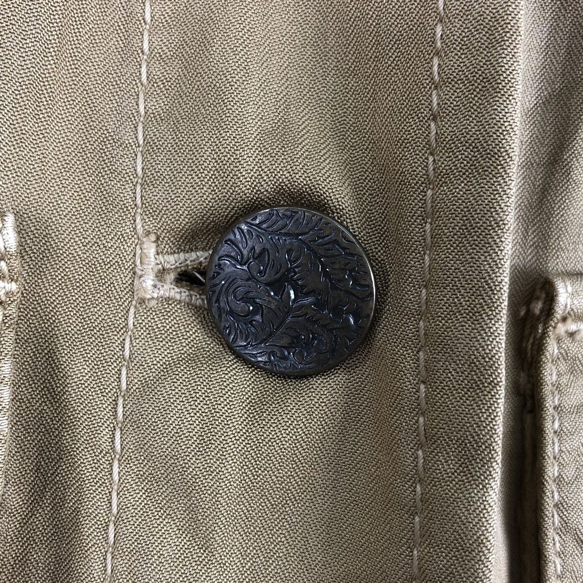 J.Crew Vintage Y2K J.Crew Women Jacket Herringbone Twill Size XS / US 0-2 / IT 36-38 - 13 Thumbnail