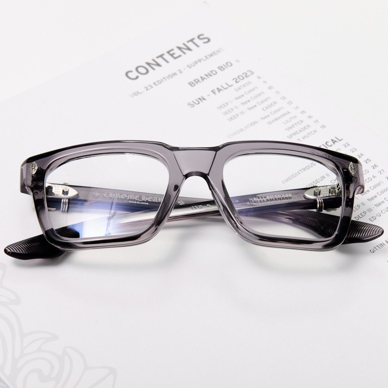 Chrome Hearts CHROME HEARTS HALLLAMANASS FLINT GLASSES Size ONE SIZE - 8 Thumbnail