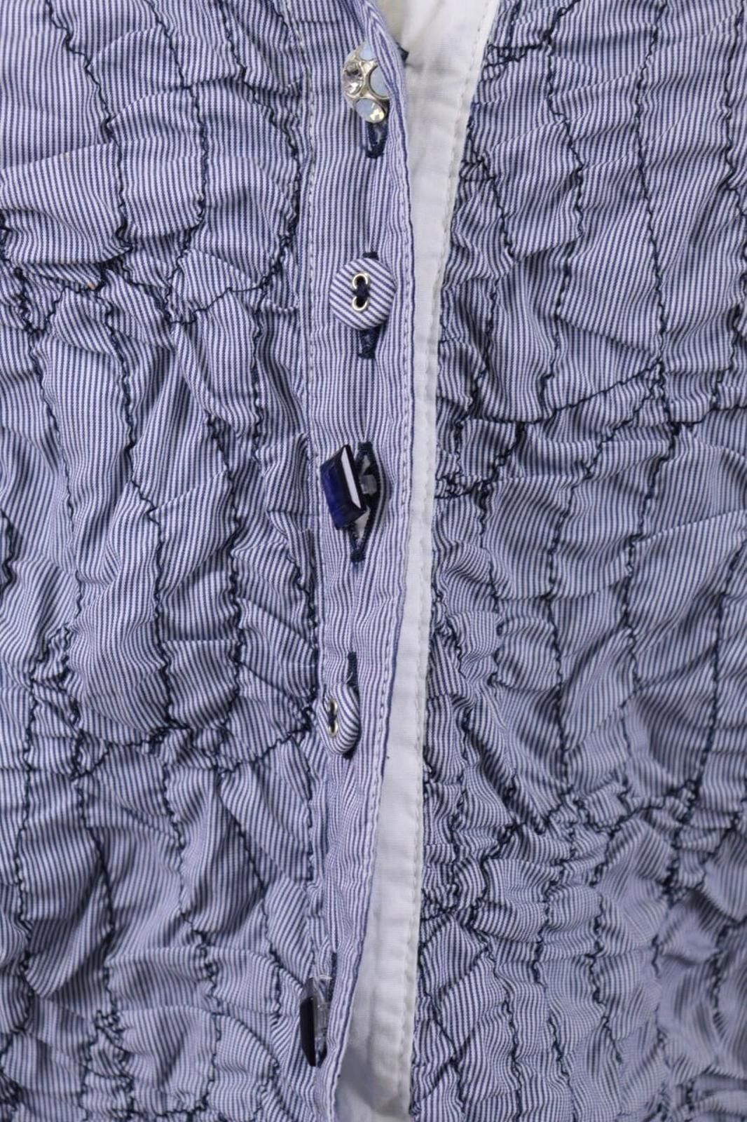 Designer Bottega Gray Designer Lagenlook Shirt Blouse Tunic Size XL Size XL / US 12-14 / IT 48-50 - 3 Thumbnail