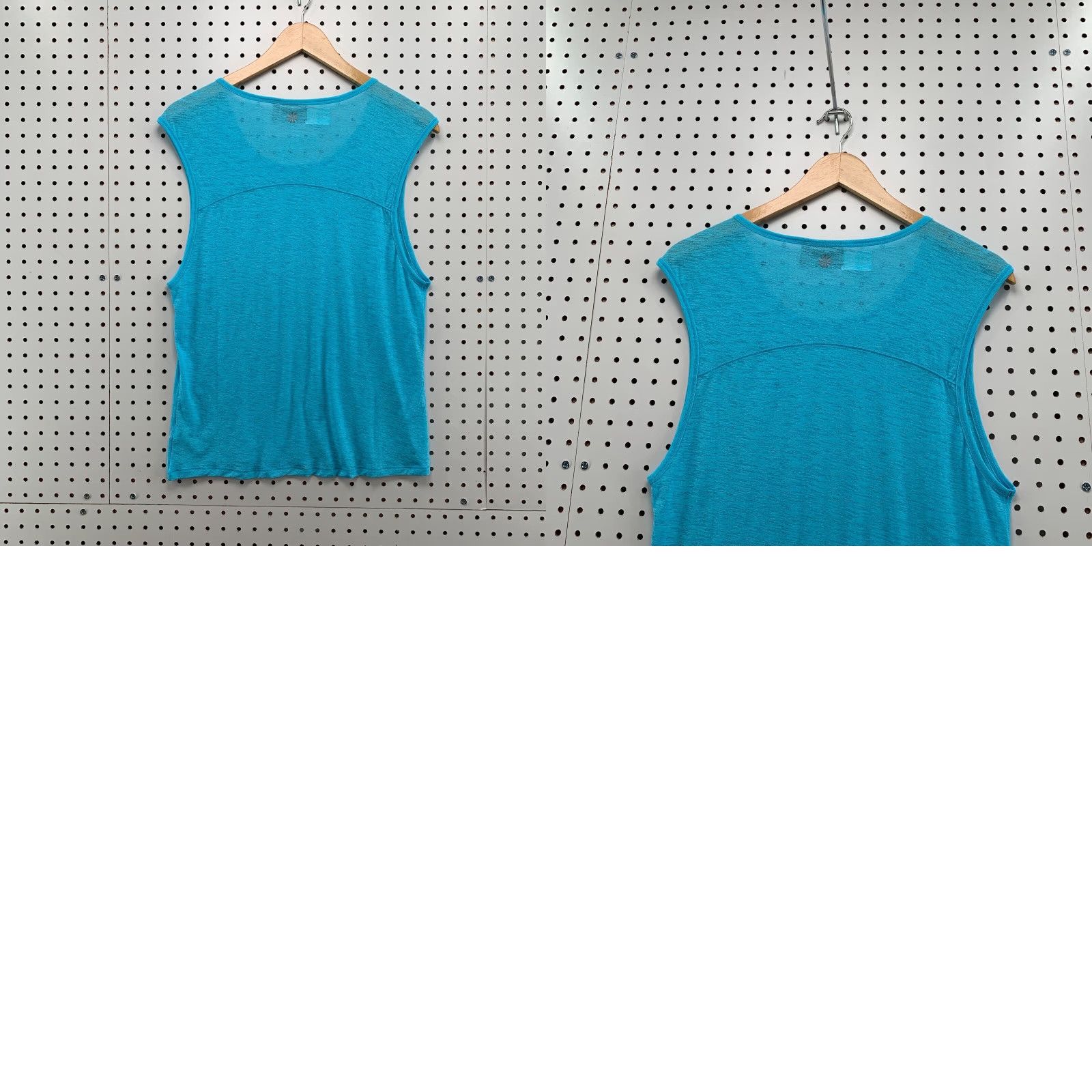 Athleta Athleta Women's Tank Top Blue Lightweight Semi-Sheer Sleeveless Size XS Shirt Adult Womens Athleisure Tank Top Size XS / US 0-2 / IT 36-38 - 8 Thumbnail
