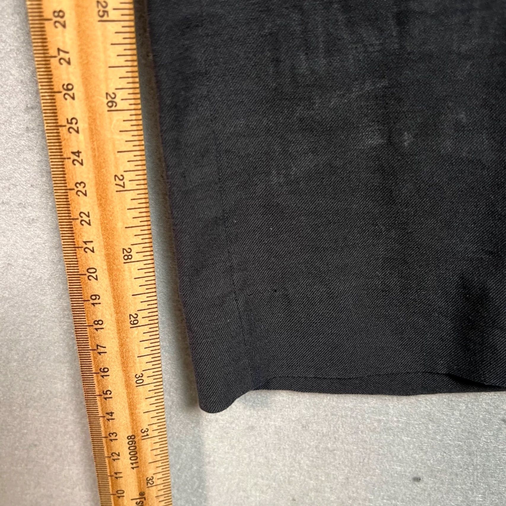 Mango Mango Womens Black Wide-Leg Trousers Viscose Blend Pants Size 2 Size 26" / US 2 / IT 38 - 7 Thumbnail