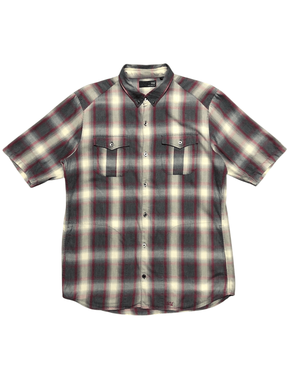 Undercover × Uniqlo Uniqlo Undercover Shadow Plaid Shirt Button Up Size US M / EU 48-50 / 2 - 1 Thumbnail