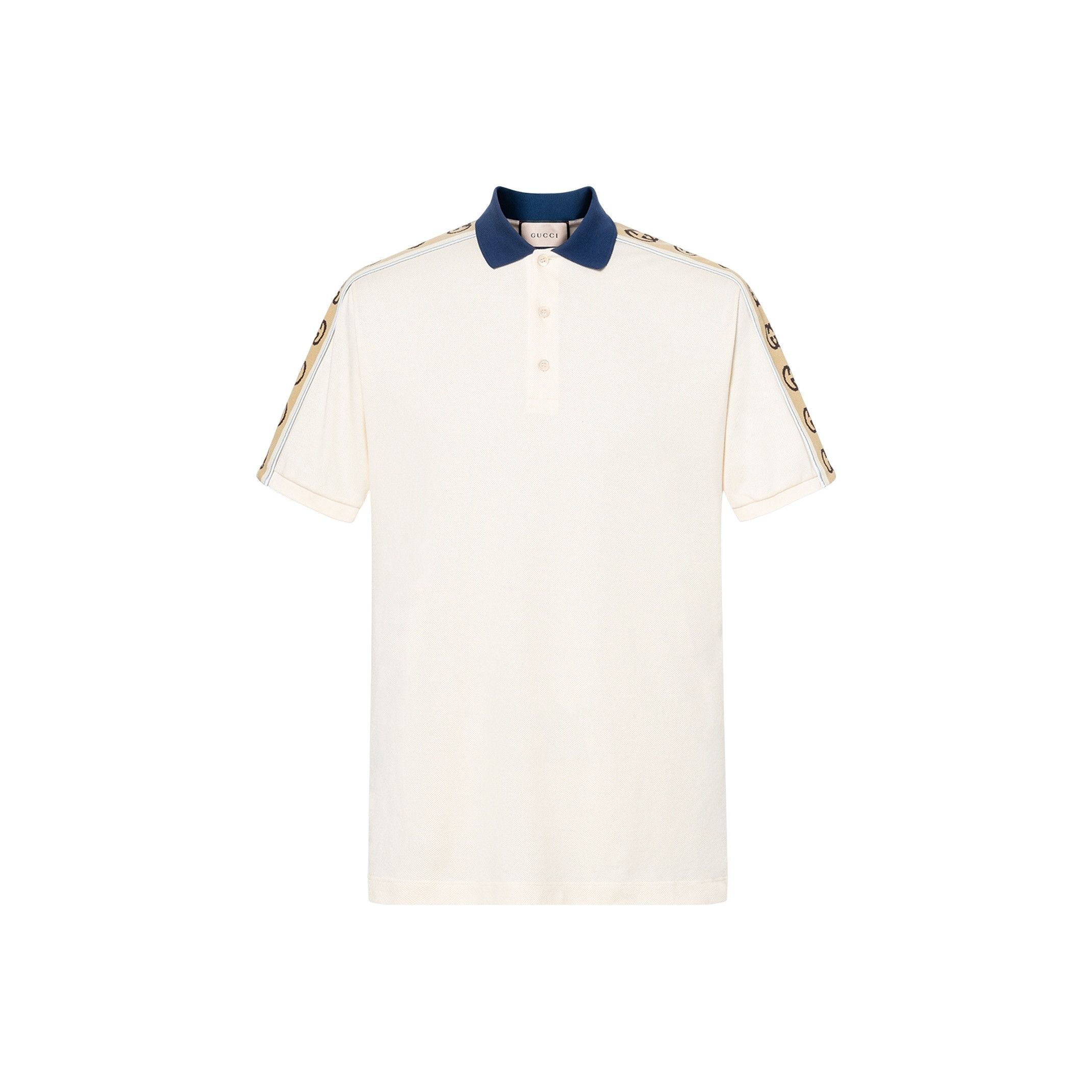 Gucci Gucci Interlocking G Stripe Polo Shirt L Size US L / EU 52-54 / 3 - 1 Thumbnail