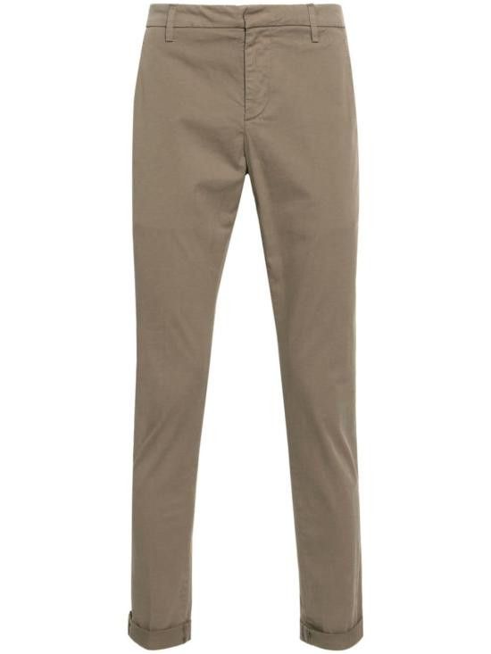 Dondup DONDUP Men Straight Pants UP235GAUBERT GSE046PTD025 Brown Size US 31 - 1 Thumbnail