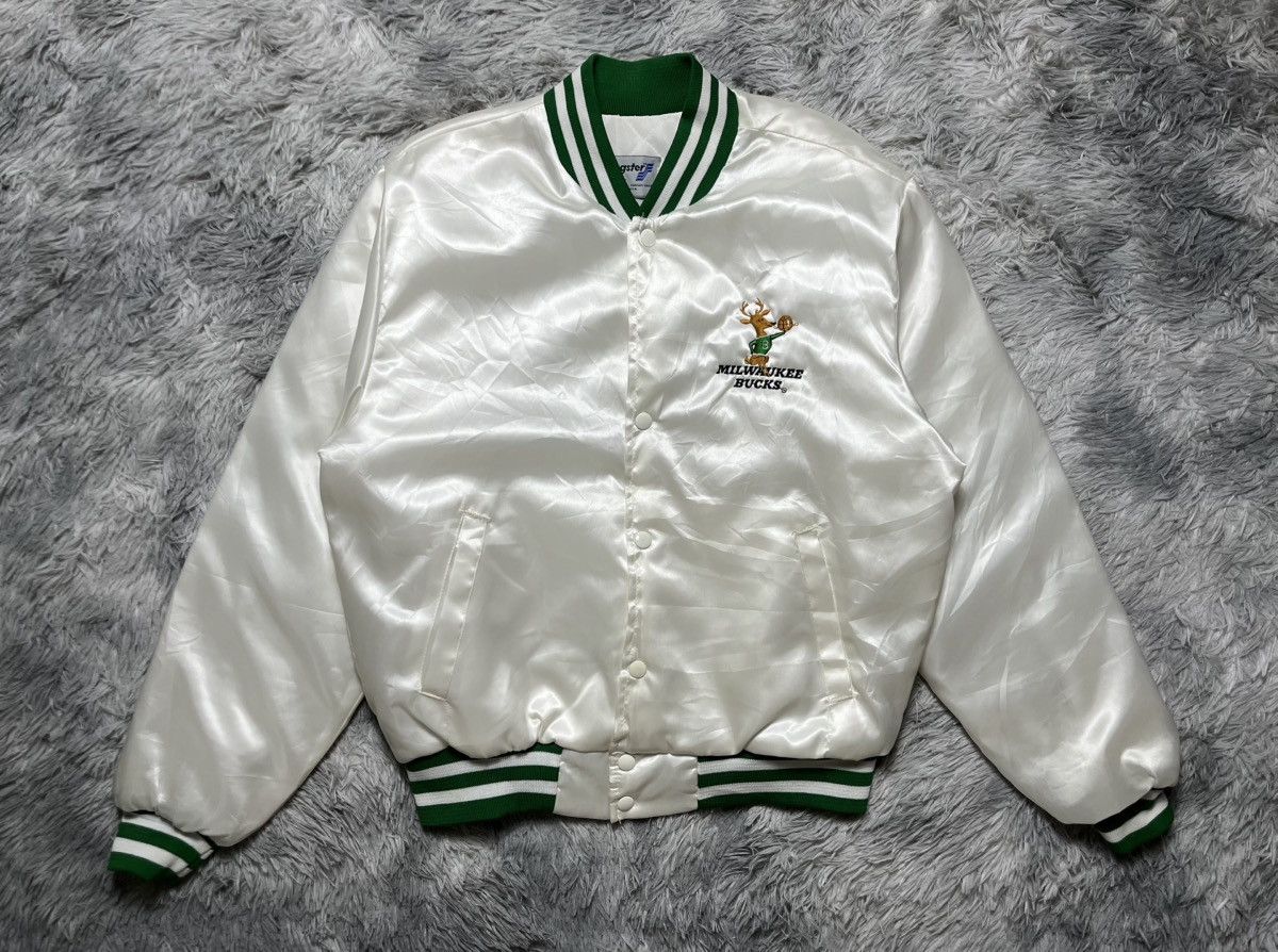 NBA Vintage Milwaukee Bucks Varsity jacket Size US M / EU 48-50 / 2 - 1 Thumbnail