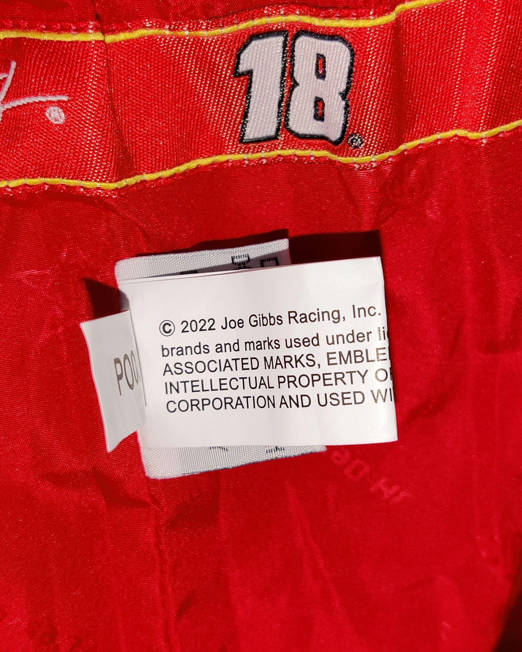 JH Design × NASCAR NASCAR Jacket, Kyle Busch Skittles - Limited Edition Size US M / EU 48-50 / 2 - 10 Thumbnail