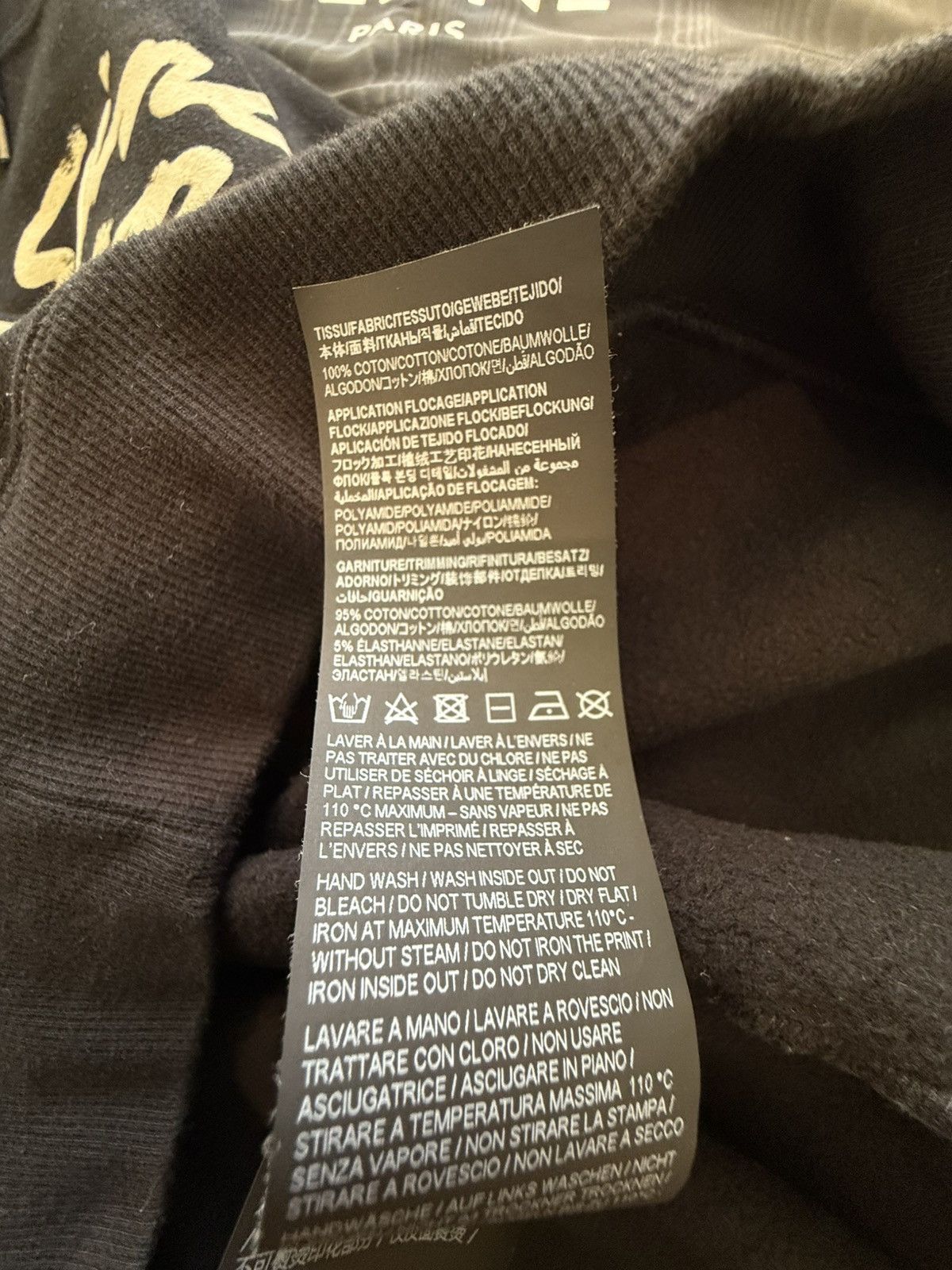 Saint Laurent Paris $1150 🤑 Saint Laurent 50’s signature logo hoodie black L Size US L / EU 52-54 / 3 - 22 Thumbnail