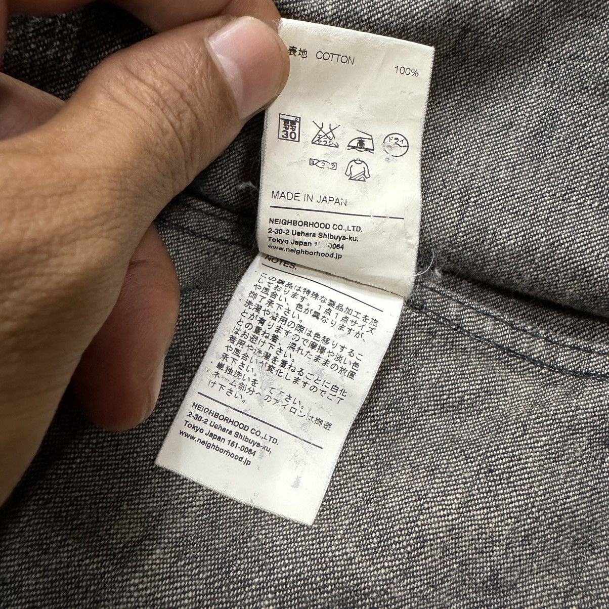 Neighborhood NEIGHBORHOOD BLACK WASHED DENIM JACKET Size US M / EU 48-50 / 2 - 10 Thumbnail