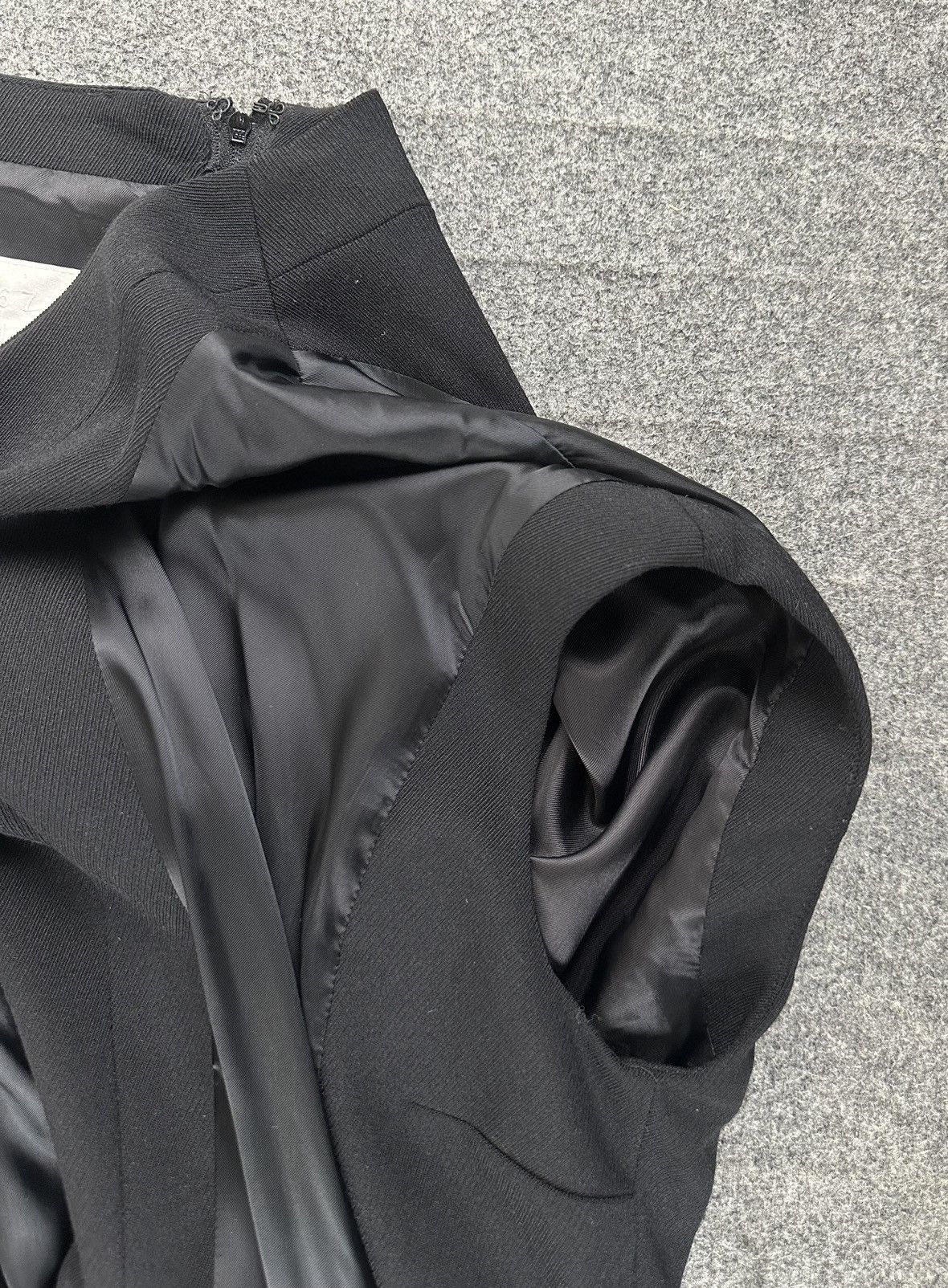 H&M × Maison Margiela Maison Margiela - H&M 2012 Wool/Polyester Midi Belted Dress Size ONE SIZE - 10 Thumbnail