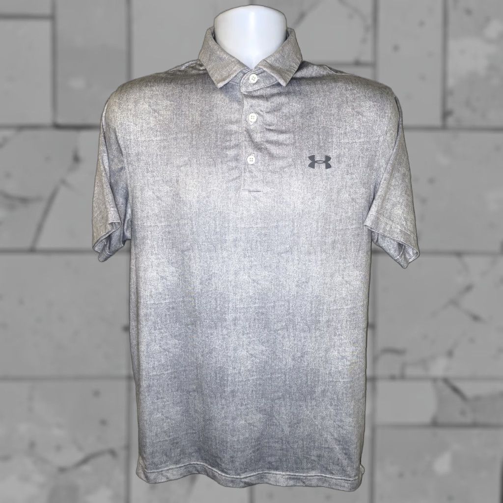 Under Armour Under Armour Shirt Polo Golf Short Sleeve Mens Size S Gray Size US S / EU 44-46 / 1 - 1 Thumbnail
