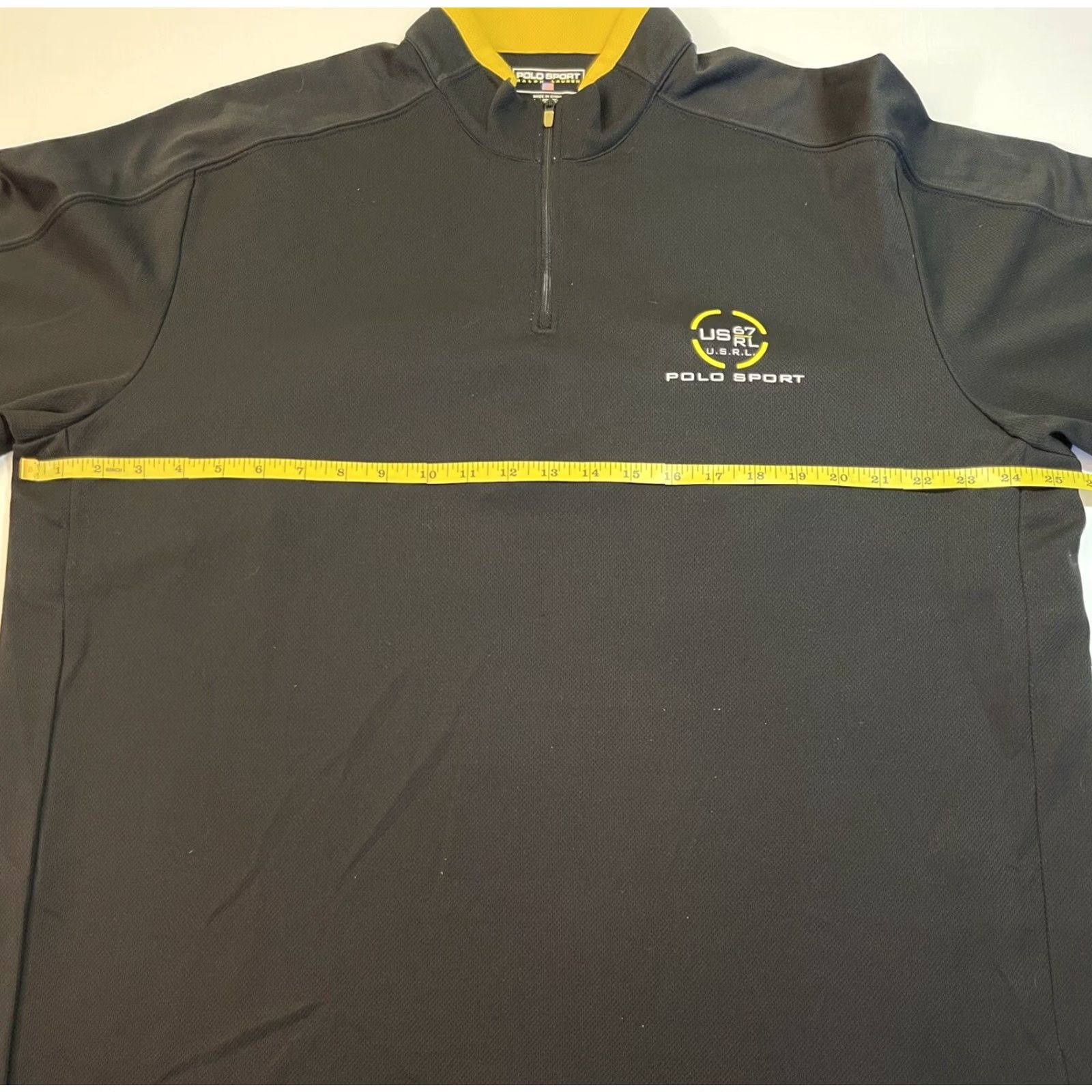 Vintage Ralph Lauren Polo Sport Performance Mens 1/4 Zip Gym Shirt XL Knit Polyester Activewear Regular Size US XL / EU 56 / 4 - 6 Thumbnail