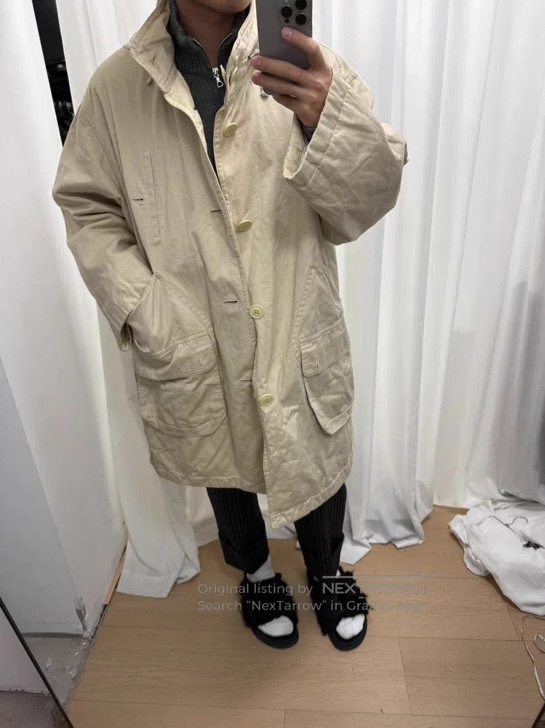 Issey Miyake Issey Miyake Reversible nylon canvas coat Size US S / EU 44-46 / 1 - 8 Thumbnail