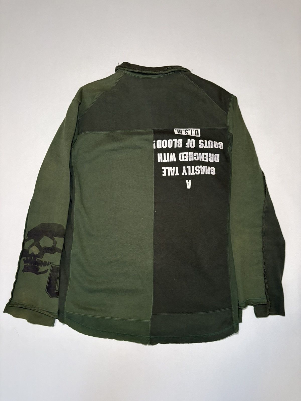 Undercover Undercover AW03 “Paperdoll” Hybrid Sweatshirt Button Down Size US M / EU 48-50 / 2 - 2 Thumbnail