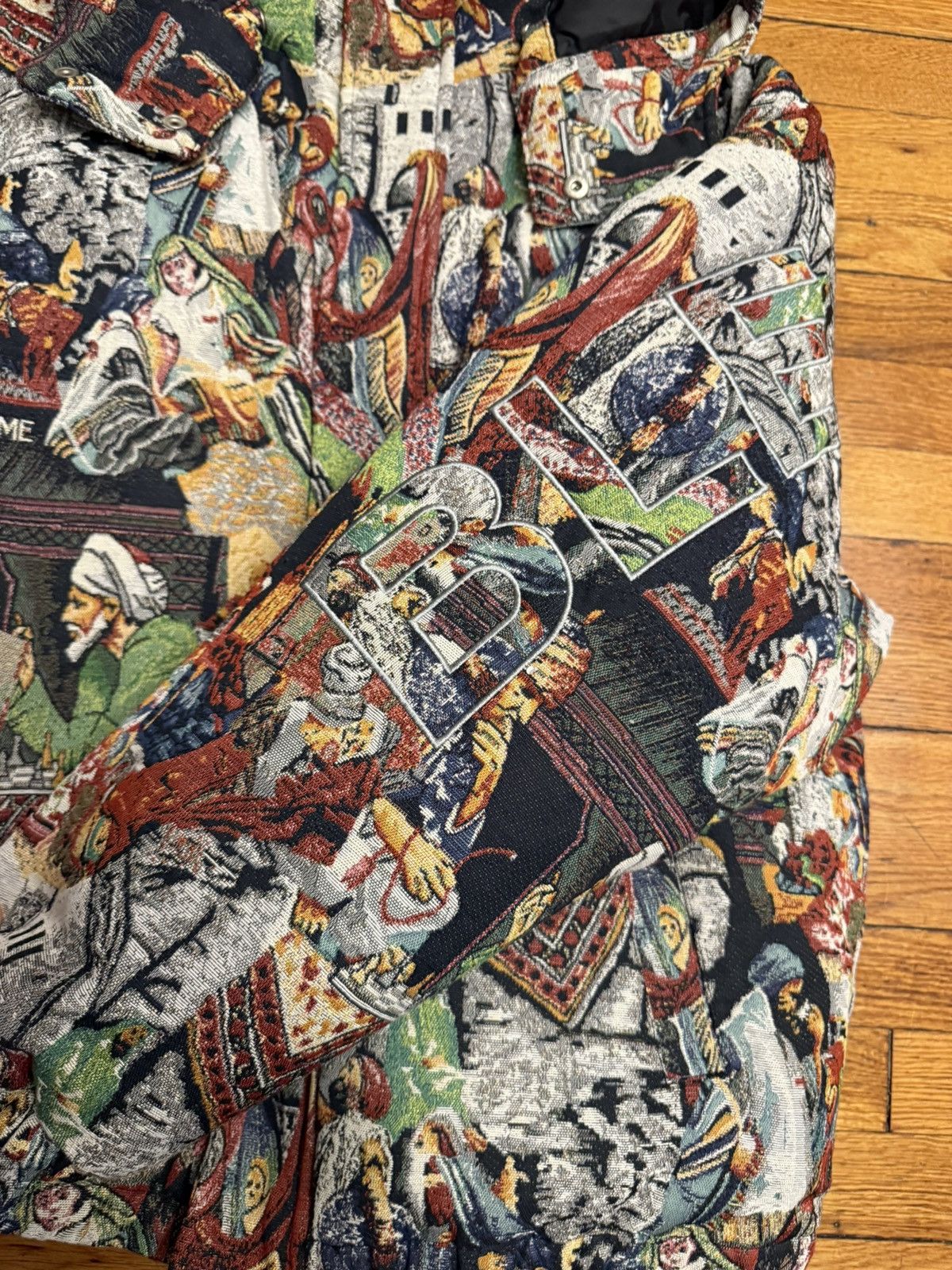 Bless × Supreme Supreme Bless Tapestry Down Jacket Size Large Size US L / EU 52-54 / 3 - 8 Thumbnail