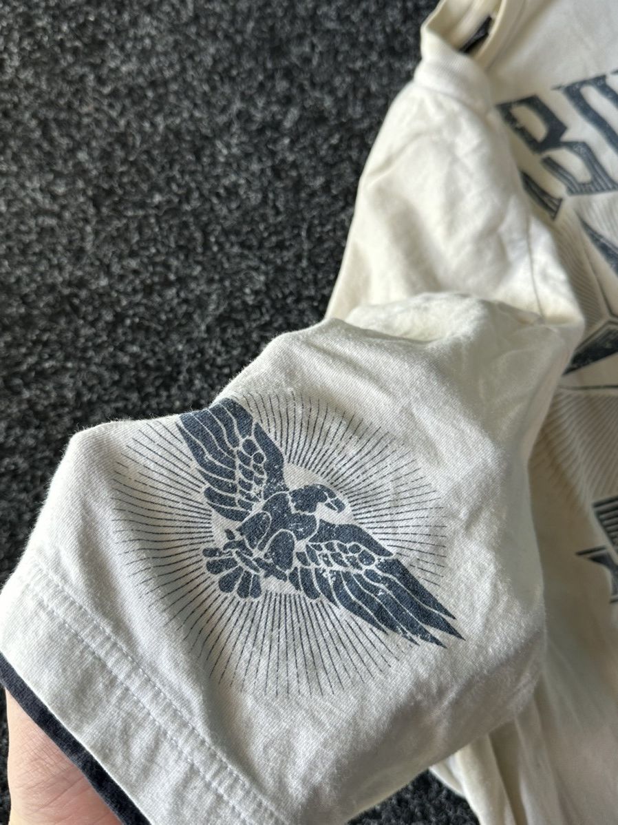 Billabong × Vintage 🚨Vintage 90s Big Logo BILLABONG Beige short sleeve Y2K Size US XXL / EU 58 / 5 - 9 Thumbnail
