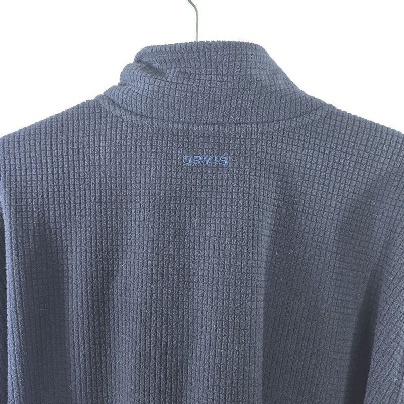 Orvis Men's Orvis Blue Navy 1/4 Zip Fleece Pullover Size Large Size US L / EU 52-54 / 3 - 7 Thumbnail
