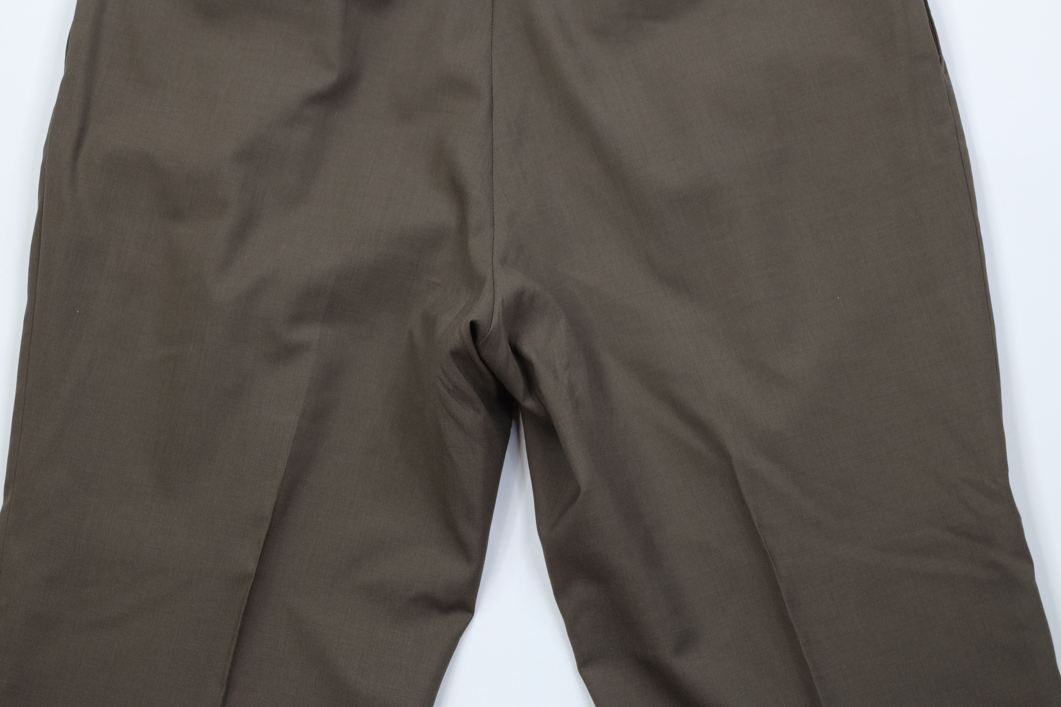 Ralph Lauren Vintage 90s Ralph Lauren Pleated Wide Leg Chino Pants Brown Size US 38 / EU 54 - 14 Thumbnail