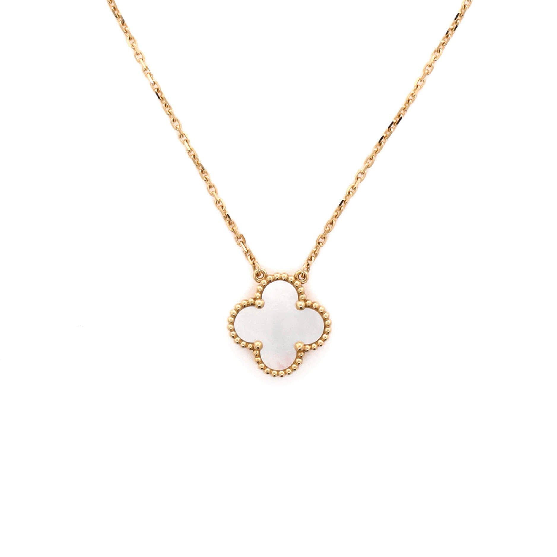 Van Cleef & Arpels Vintage Alhambra Pendant Necklace Size ONE SIZE - 1 Thumbnail