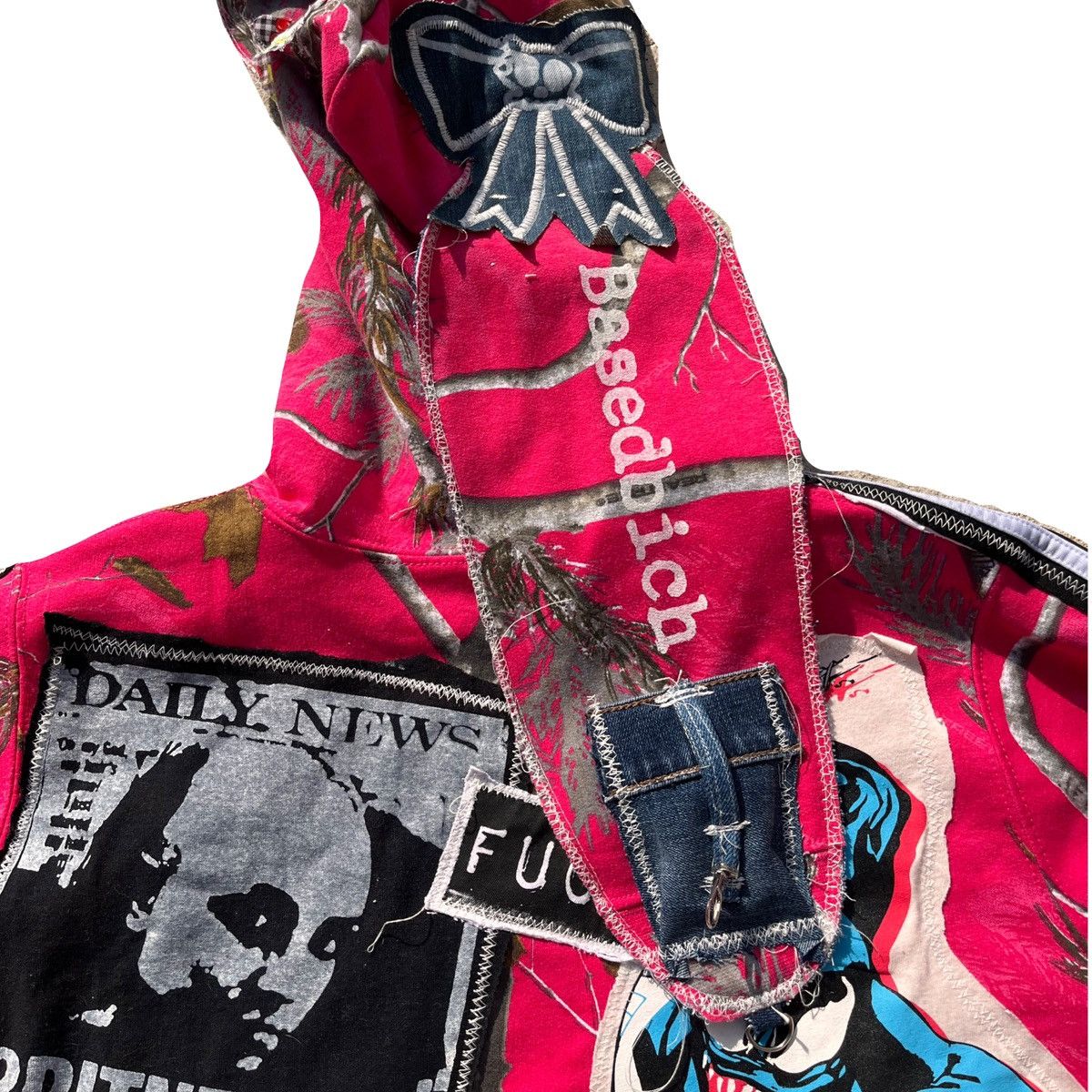 Other Basedbich custom bunny ear extendo sleeve hoodie Size US M / EU 48-50 / 2 - 7 Thumbnail