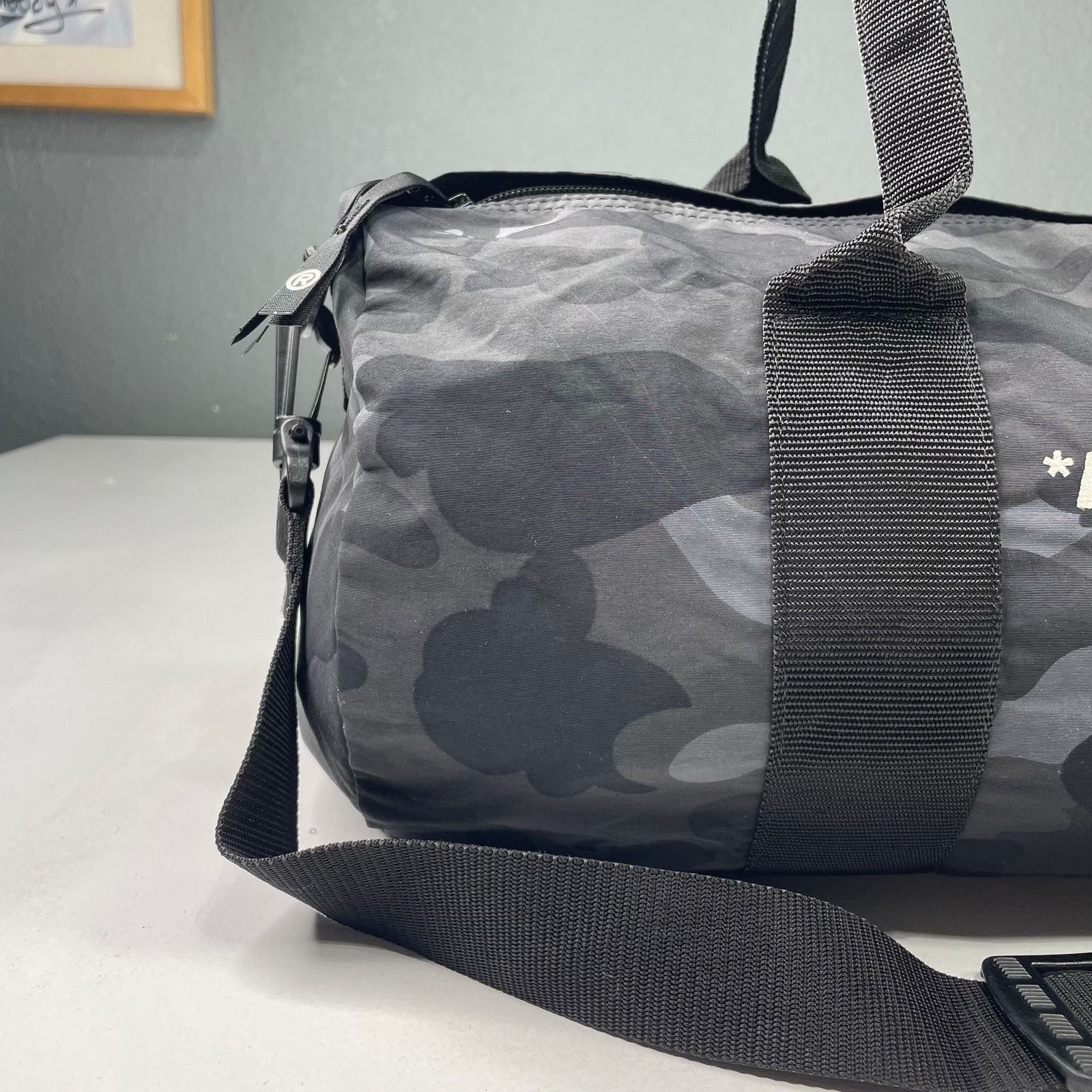 Bape 2007 BAPE Black Camo Boston Duffle Bag Size ONE SIZE - 3 Thumbnail