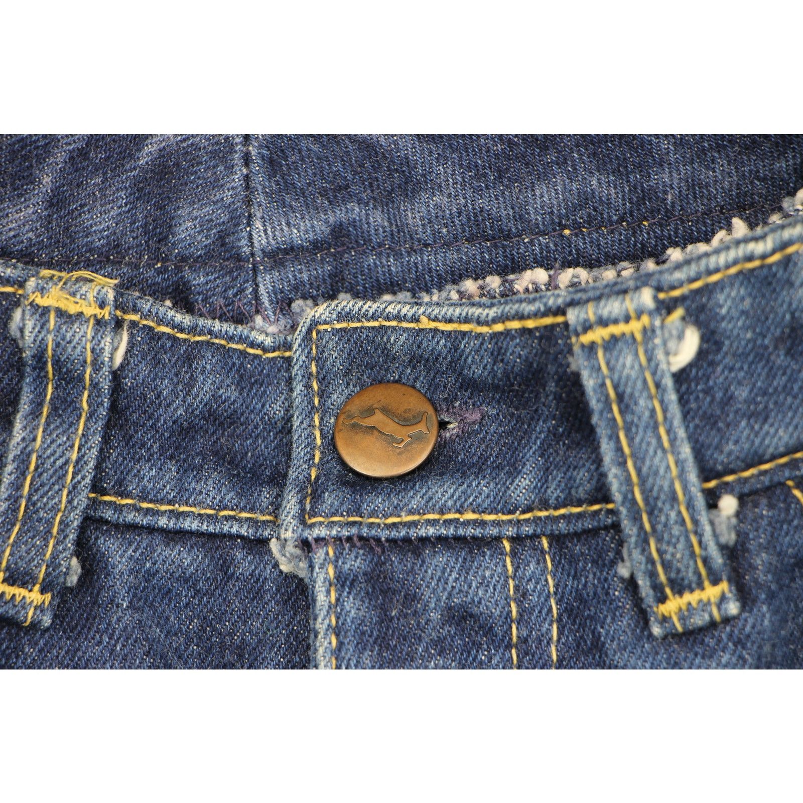 Vintage Vintage 70s 80s High Waist Denim Jeans 30 Size US 30 / EU 46 - 6 Thumbnail