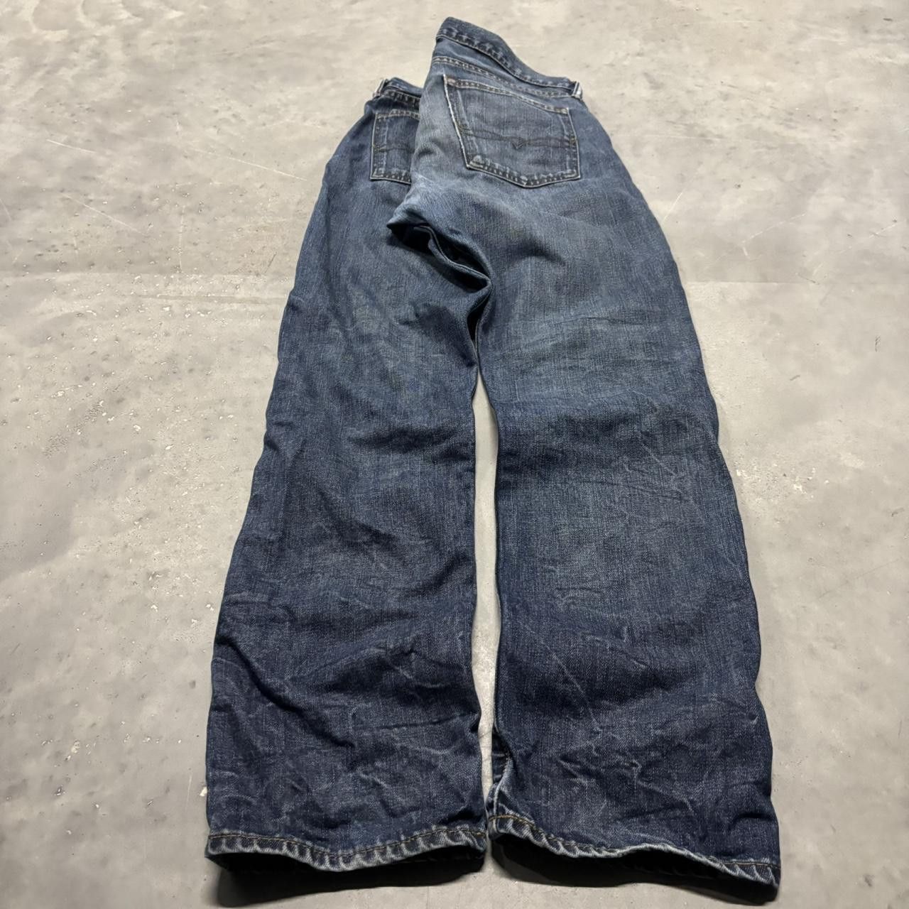 Polo Ralph Lauren × Vintage Crazy Vintage Y2K/2000s Grunge Polo Ralph Lauren Dark Wash Denim Jeans! Size US 34 / EU 50 - 4 Thumbnail