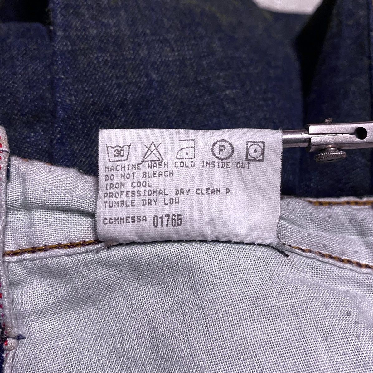 Marithe + Francois Girbaud Marithé + Francois Girbaud M+FG Navy Selvedge Denim Jeans Size 27" / US 4 / IT 40 - 23 Thumbnail