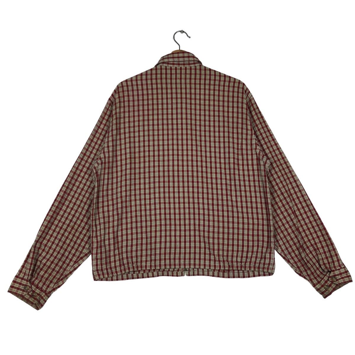 Flannel 🔥90s Vintage Flannel Jacket Tartan Design Tong Issey Moyake Size US L / EU 52-54 / 3 - 7 Thumbnail