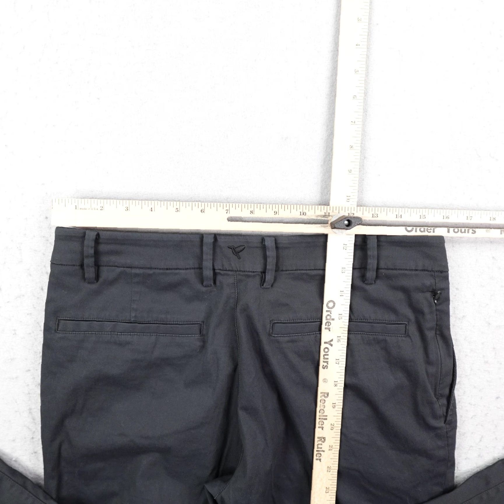 Vintage Birddogs Pants Mens 32x28 Black Chino Straight Leg Size US 32 / EU 48 - 5 Thumbnail