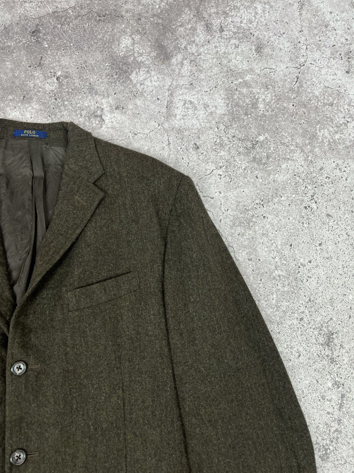 Polo Ralph Lauren Polo Ralph Lauren Wool Blazer Jacket Button Size 44R - 6 Thumbnail