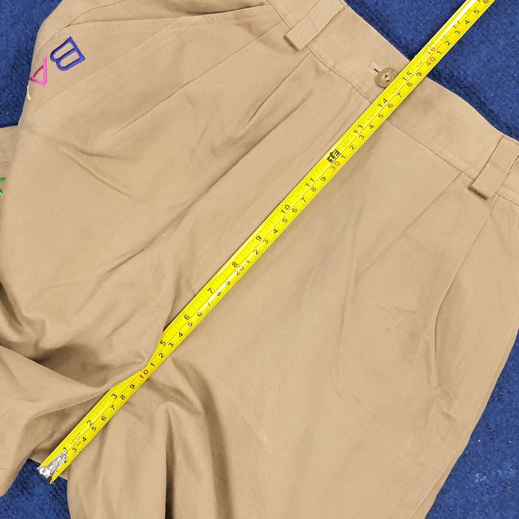 Balenciaga × Vintage Vintage Balenciaga Sports Spell Out Short Pants Size 22" - 11 Thumbnail