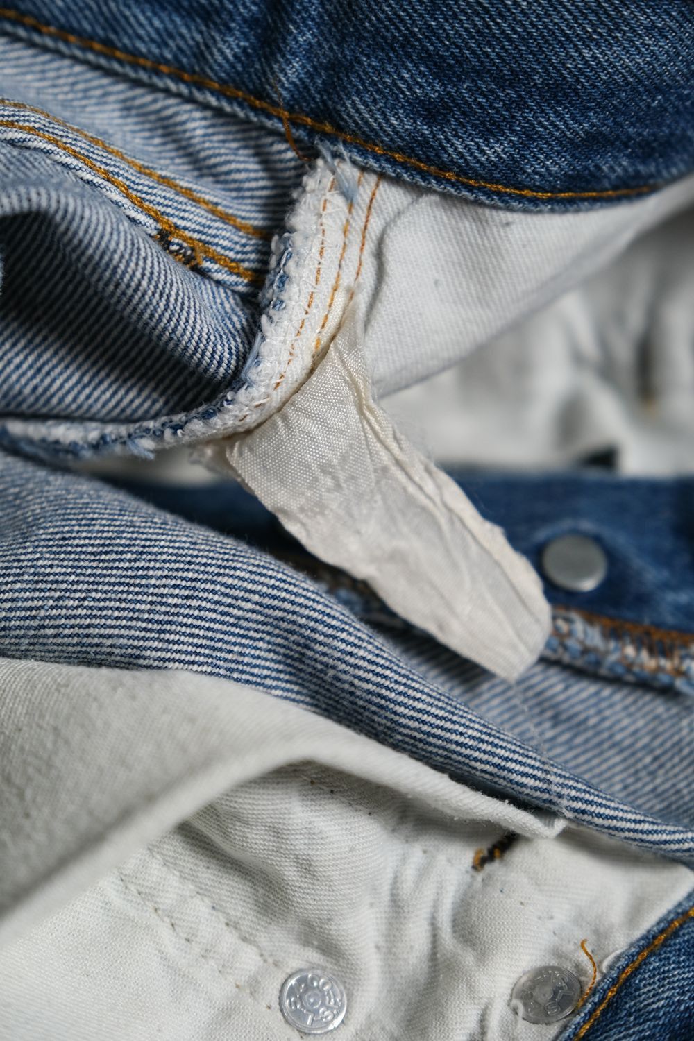 Vintage Levi’s Mid 1980’s 501 Selvedge Jeans 524d Size US 30 / EU 46 - 6 Thumbnail