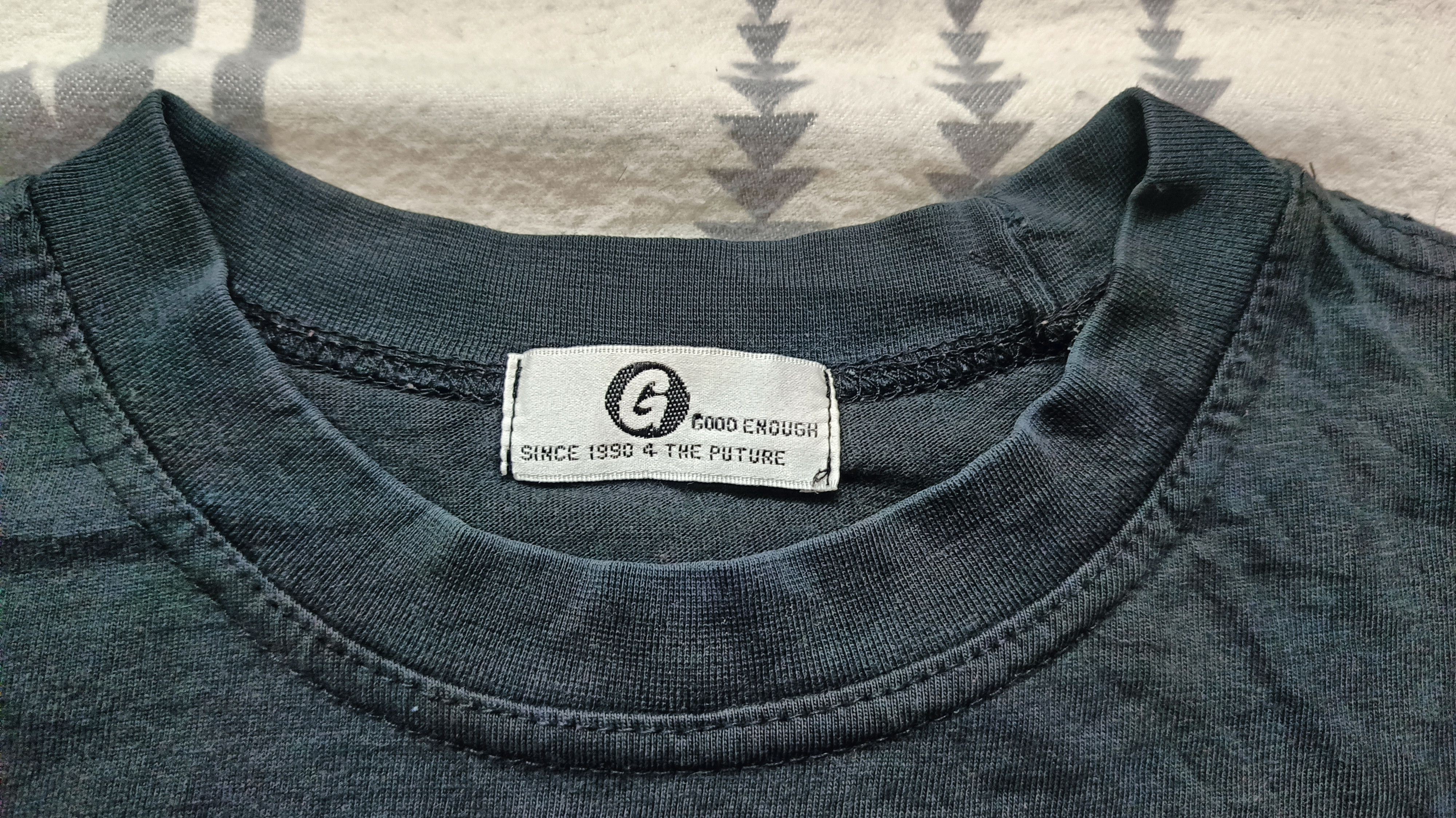Good Enough 🔥🔥 Rare Vintage 90s Good Enough Long Sleeve Tee Size US L / EU 52-54 / 3 - 5 Thumbnail