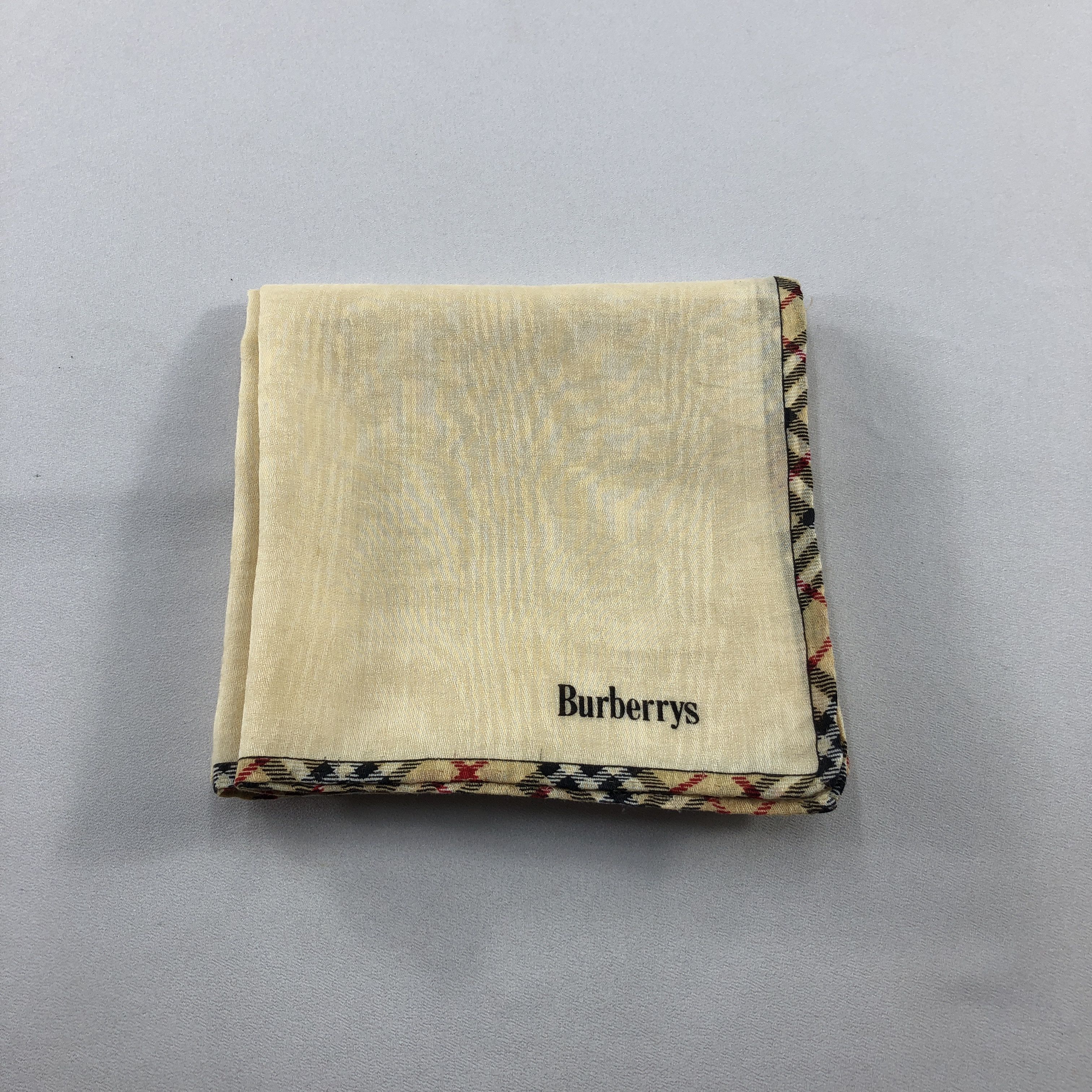 Burberry Burberry Handkerchief Neckerchief Bandana H3091 Size ONE SIZE - 8 Thumbnail