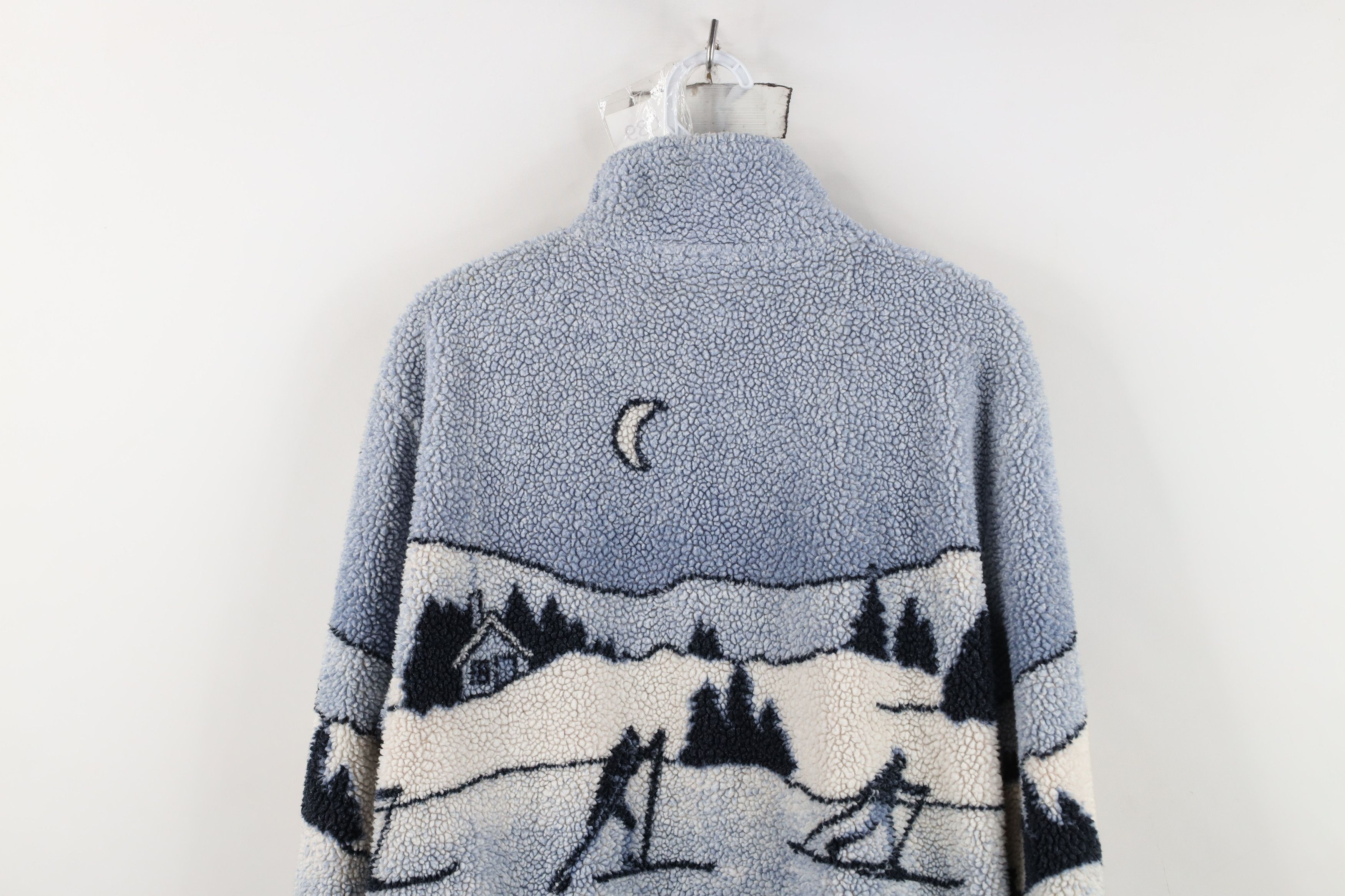 Vintage Vintage 90s Streetwear Ski All Over Print Fleece Jacket Size M / US 6-8 / IT 42-44 - 13 Thumbnail