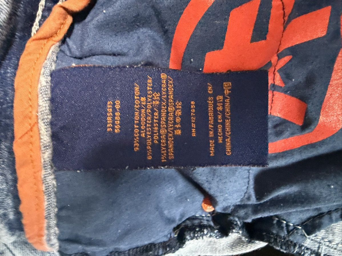 BKE American Fighter Striker Relaxed Straight Stretch Jeans 32R Size US 32 / EU 48 - 9 Thumbnail