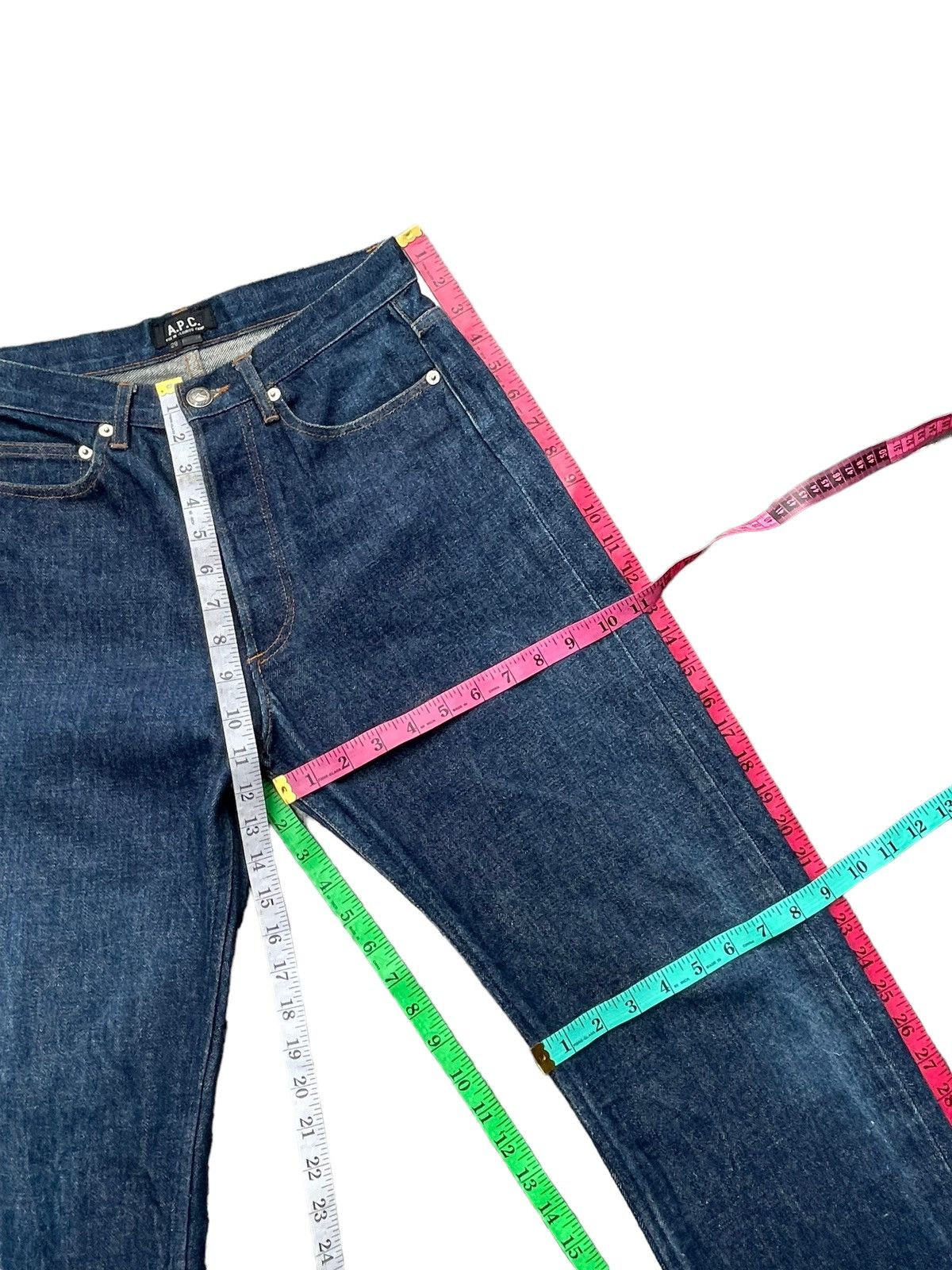 A.P.C. × Vintage Vintage APC Selvedge Denim Size US 28 / EU 44 - 20 Thumbnail